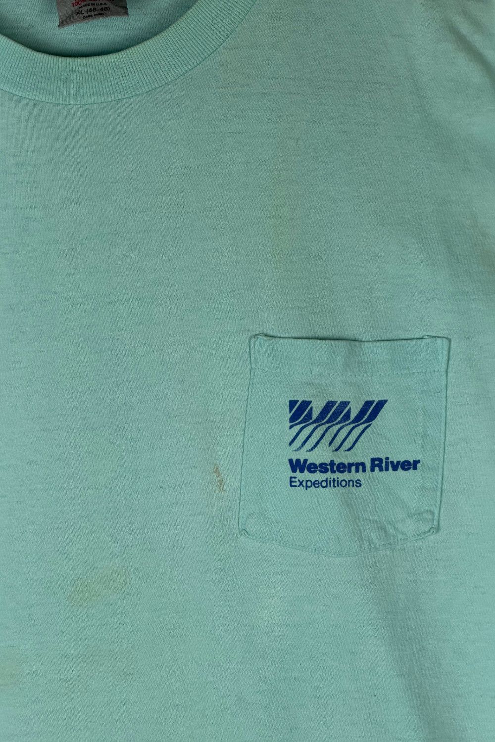 Vintage Vintage 90s Western River Expeditions Oneita Pocket Tee USA Size US XL / EU 56 / 4 - 7 Thumbnail