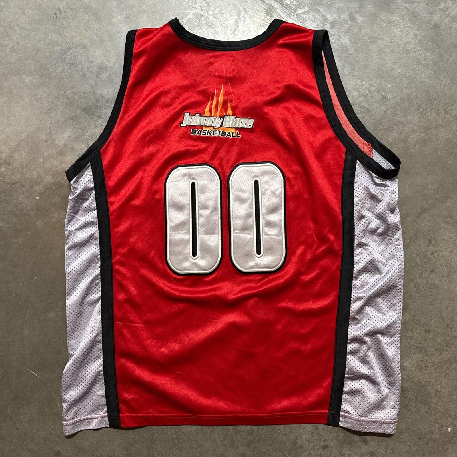 Vintage Vintage Y2K John Blaze Wu Tang Basketball Jersey Size US XL / EU 56 / 4 - 4 Thumbnail