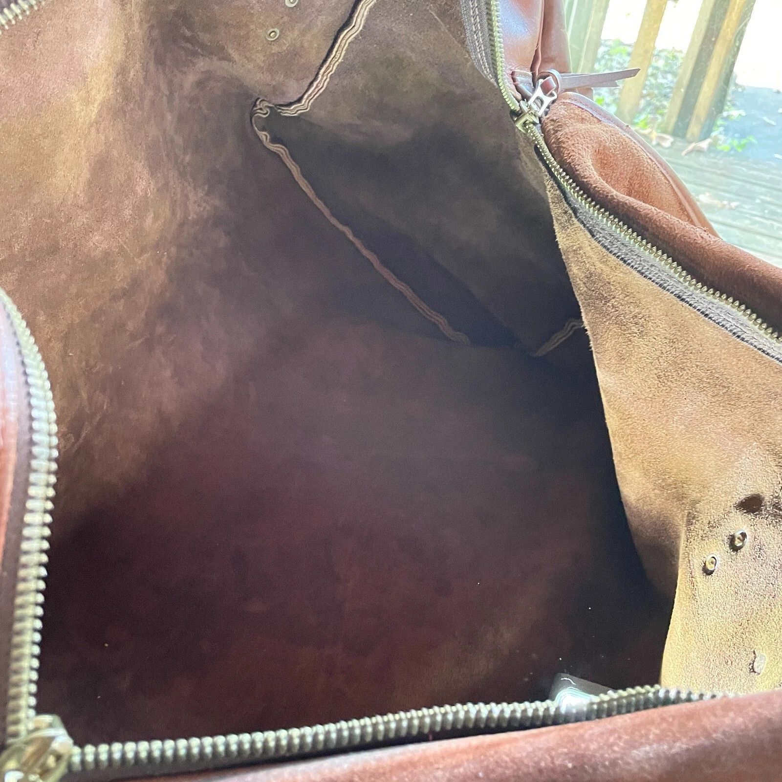 Other RARE VINTAGE 1970s GOKEY CUSTOM LEATHER XL DUFFEL BAG R$4898 Size ONE SIZE - 21 Thumbnail