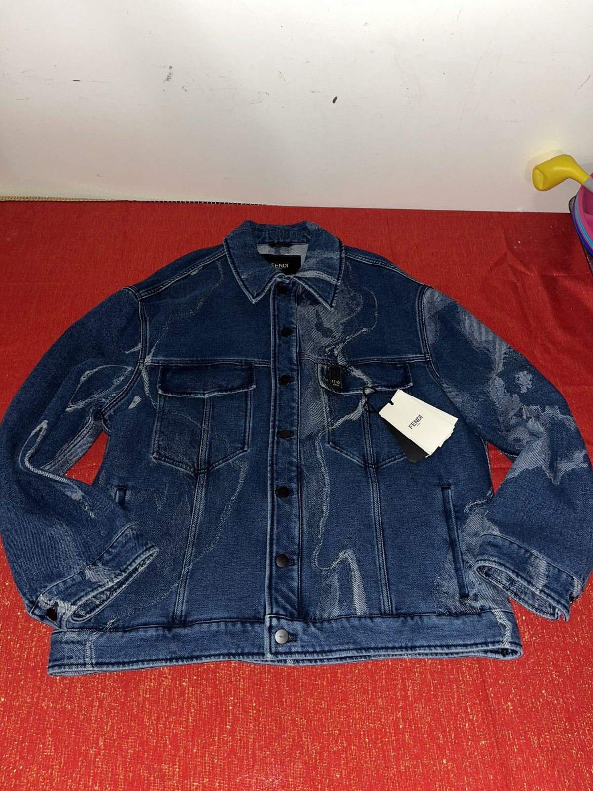Fendi Fendi Denim Jacket Sz 50 Size US M / EU 48-50 / 2 - 18 Thumbnail
