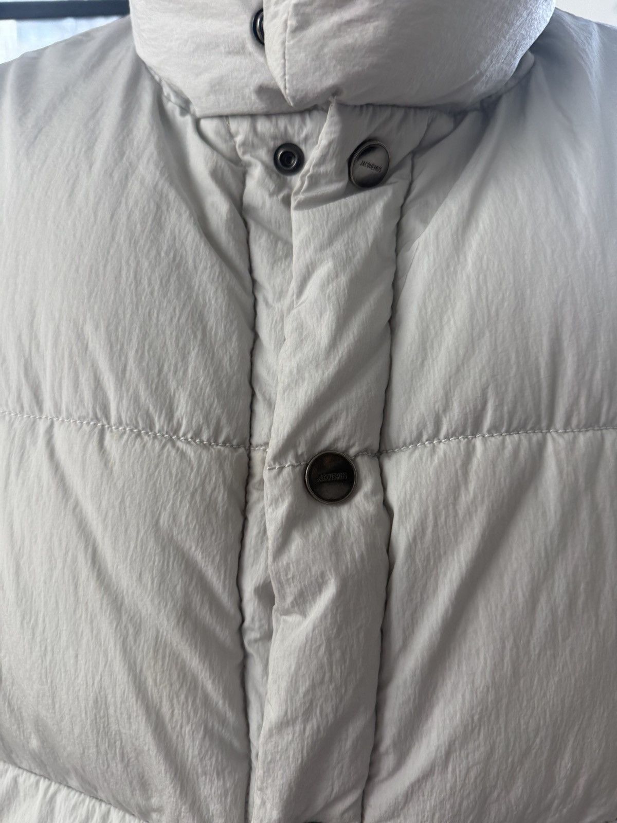 Jacquemus Jacquemus grey puffer jacket Size US M / EU 48-50 / 2 - 2 Thumbnail