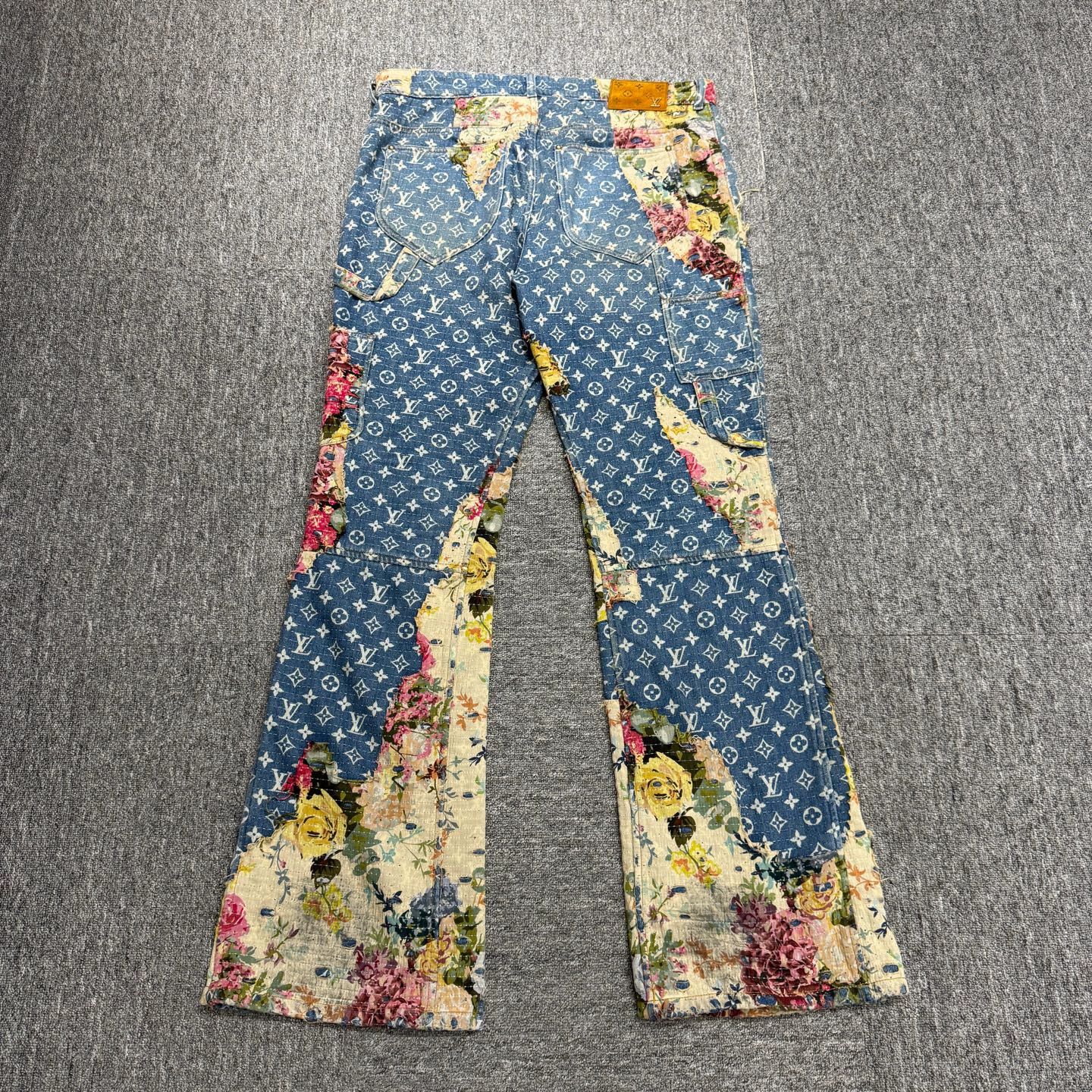 Louis Vuitton LV floral distressed jeans 36 Size US 36 / EU 52 - 5 Thumbnail