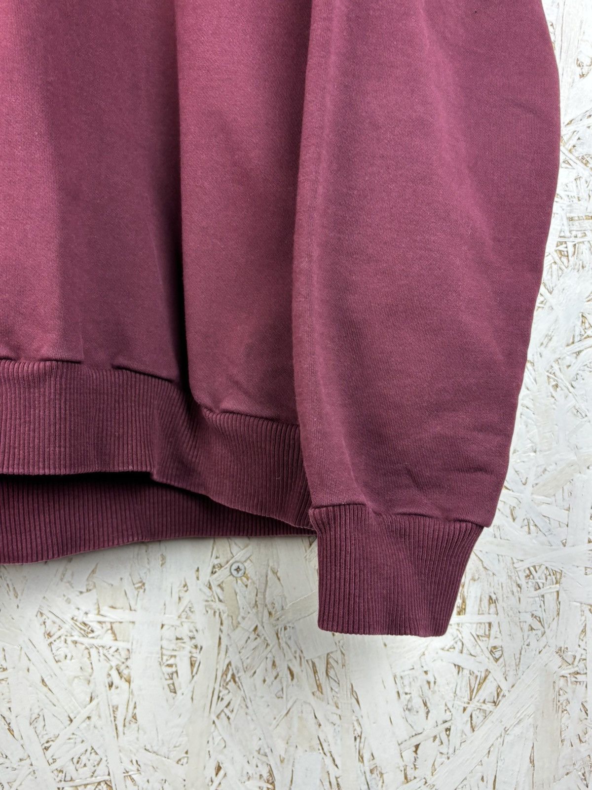 Diesel Diesel Denim Division Big Logo Burgundy Hoodie Size L Size US L / EU 52-54 / 3 - 4 Thumbnail