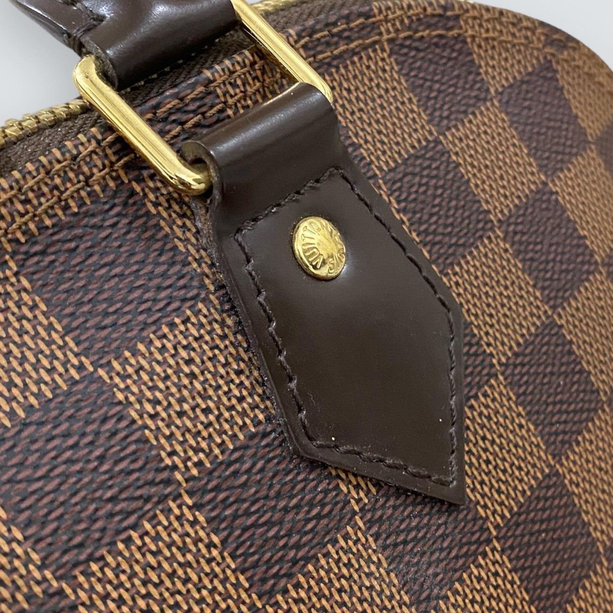 Louis Vuitton Authentic Louis Vuitton Damier Ebene Alma PM Size ONE SIZE - 13 Thumbnail