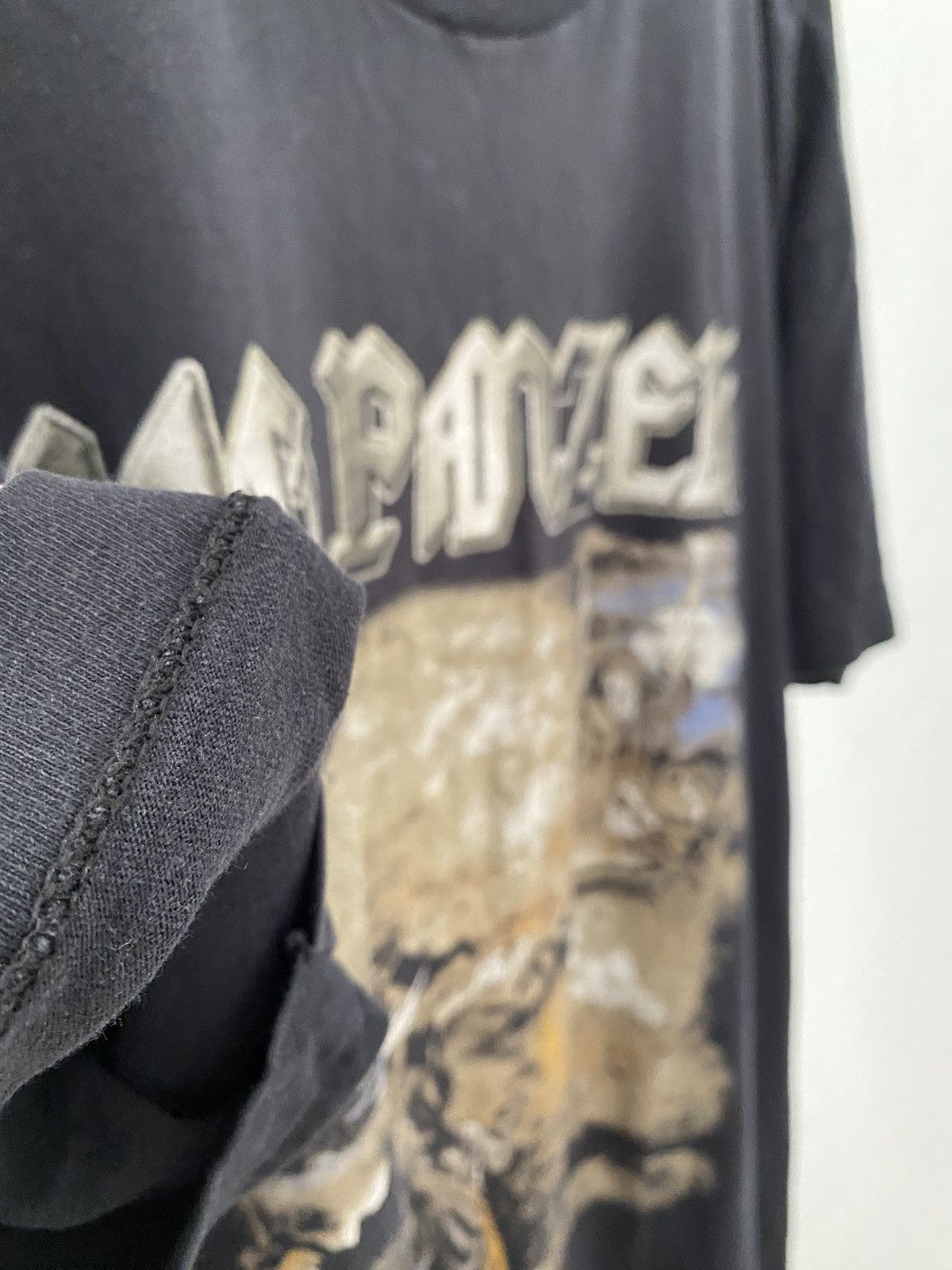 Band Tees × Vintage VINTAGE T-SHIRT JAG PANZER THAME TO THE THRONE ALBUM 90s 80s Size US XL / EU 56 / 4 - 7 Thumbnail