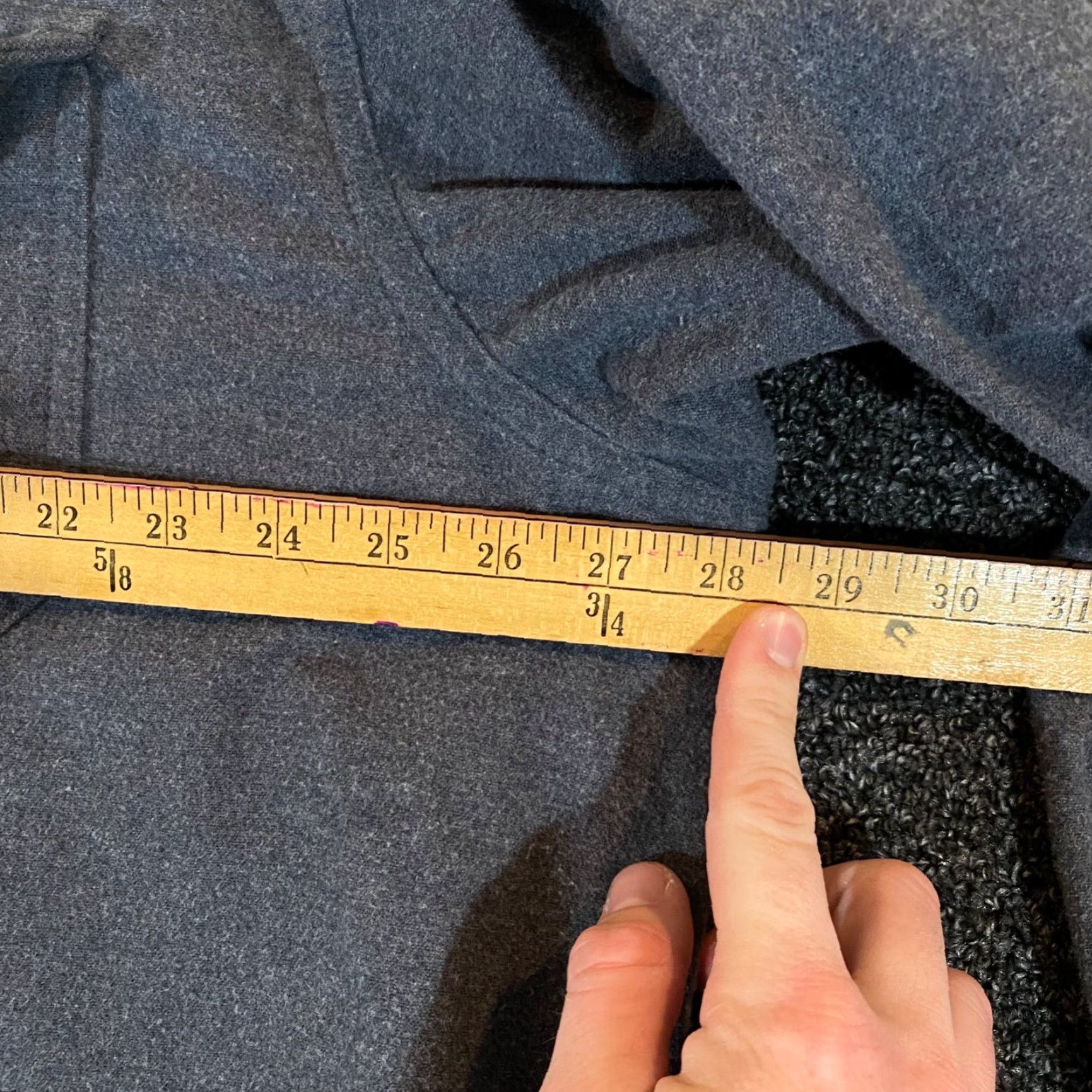 Vintage LL Bean Chamois Shirt Mens 2XL XXL Grey Heather Button Up Traditional Fit Cotton Shirt Men Wool? No. Size US XXL / EU 58 / 5 - 7 Thumbnail