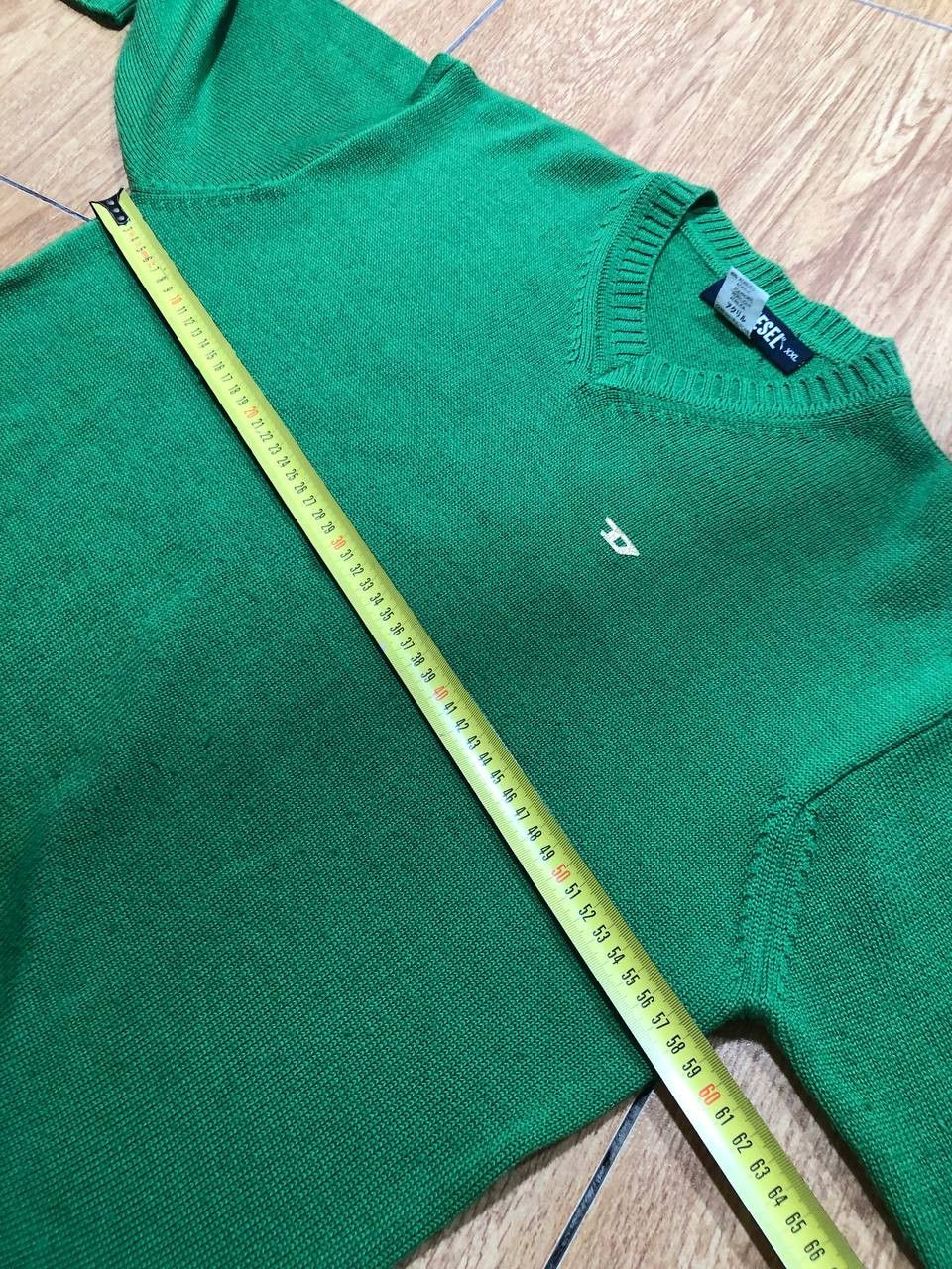 Diesel Vintage Diesel Knit Sweater Logo 90s Men streetwear Size US XXL / EU 58 / 5 - 9 Thumbnail