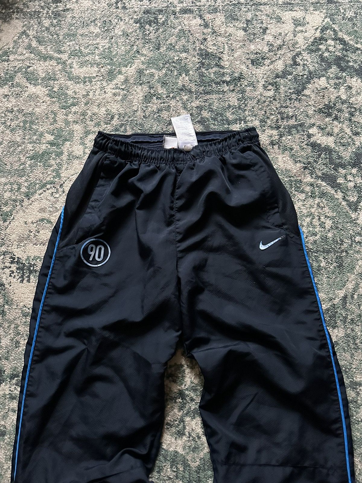 VINTAGE NIKE TN SKEPTA STYLE BAGGY TRACK PANTS Y2K S