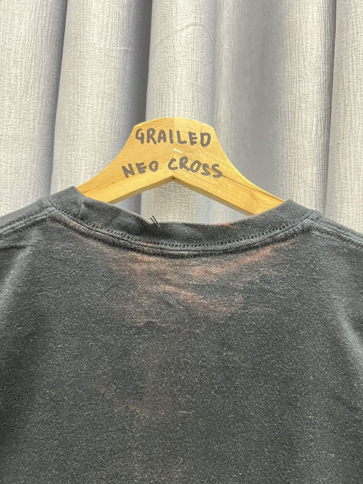 Anime Thrashed Faded Nightcrawler Bat Girl Anime Cosplay Tee Size US M / EU 48-50 / 2 - 5 Thumbnail