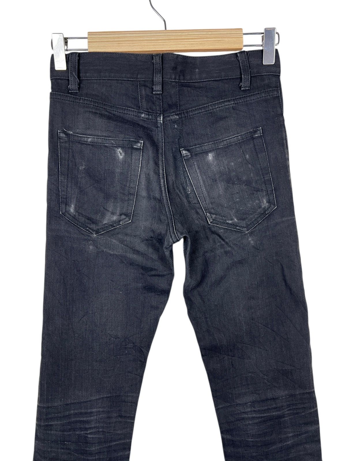Hedi Slimane × Saint Laurent Paris 🔥 2013 Saint Laurent Paris Dyed SlimFit Size US 27 - 6 Thumbnail