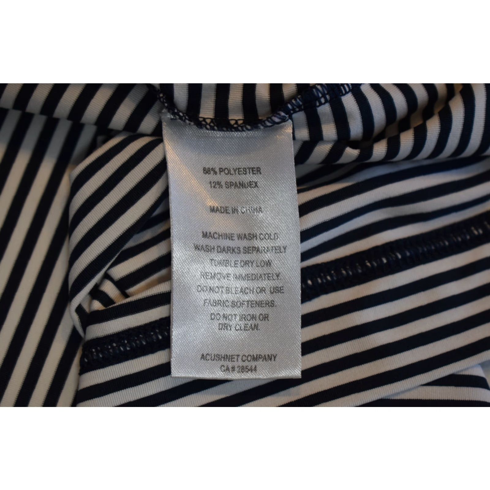 Footjoy Footjoy Polo Shirt Mens XL Blue Striped Prodry Lisle Golf 1696 Size US XL / EU 56 / 4 - 6 Thumbnail