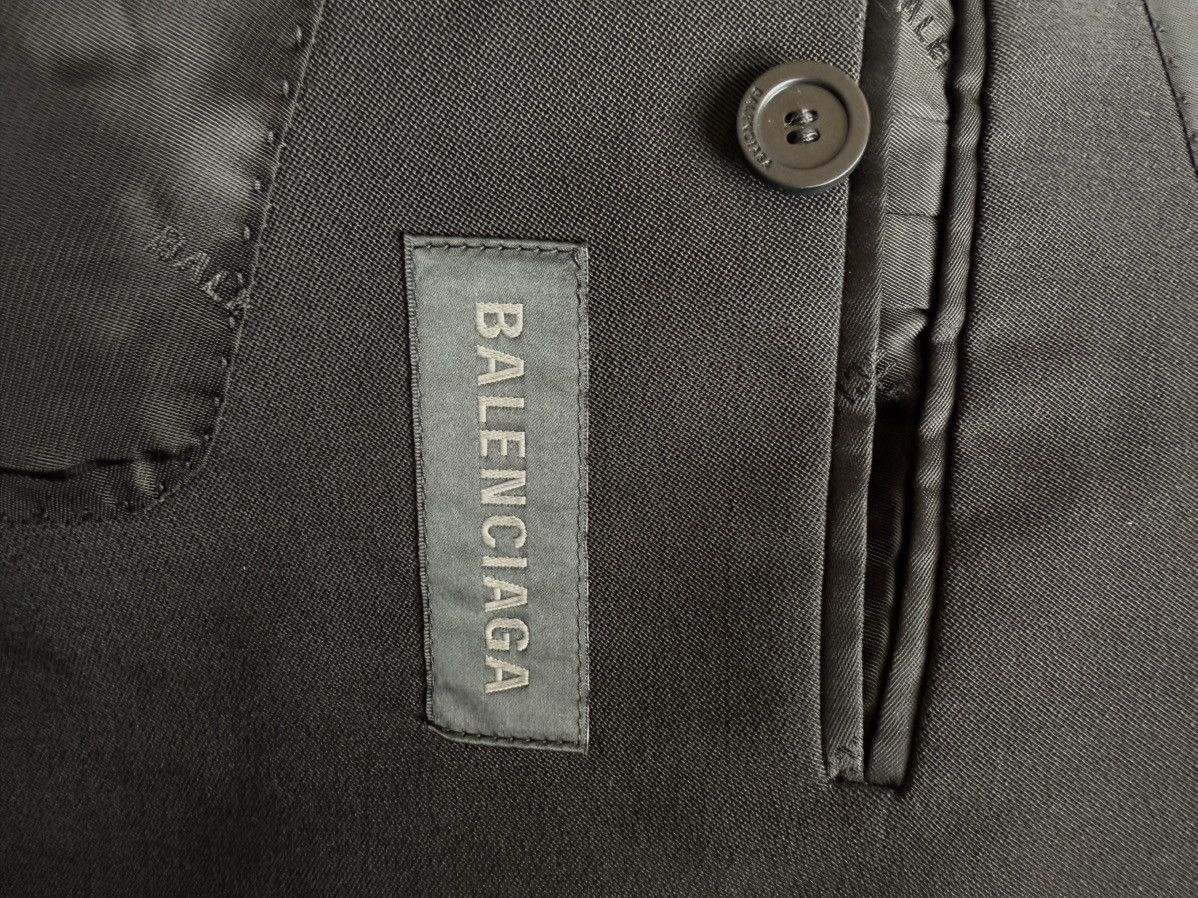 Balenciaga Balenciaga Folded Wool Jacket Size 50S - 5 Thumbnail