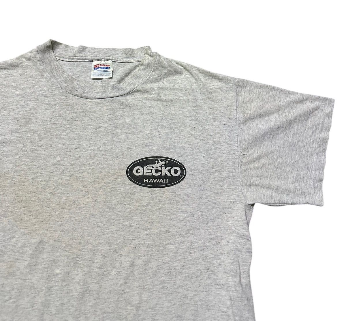 Vintage Vintage 90s Gecko hawaii backhit tshirt size L Size US L / EU 52-54 / 3 - 5 Thumbnail