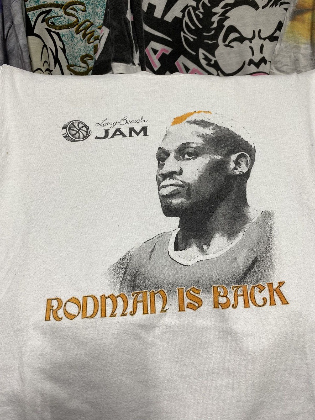 Vintage Vintage 00’ Dennis Rodman Basketball Tee Shirt Large Size US L / EU 52-54 / 3 - 2 Thumbnail