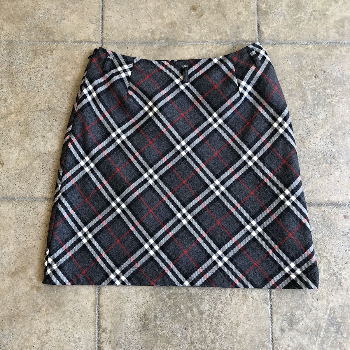 Burberry Burberrys Blue Label Tartan Wool Skirt ( Japan Exclusive ) Size 25" / US 0 / IT 36 - 2 Thumbnail