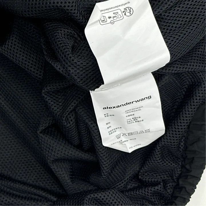 Alexander Wang Alexander Wang Black Zip-Up Long Sleeve Jacket - Size S / US 4 / IT 40 - 4 Thumbnail