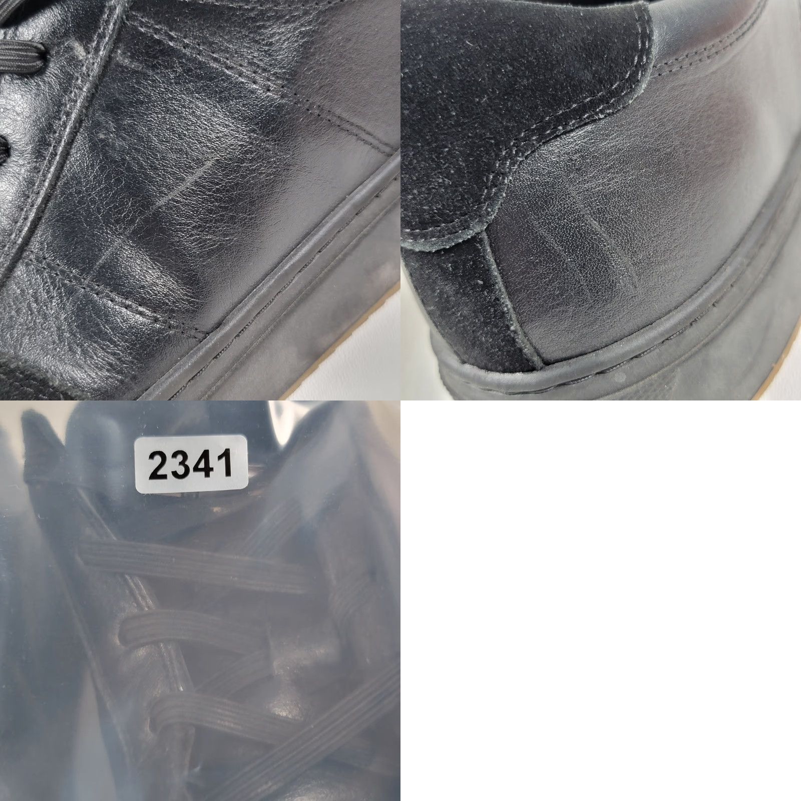 Greats GREATS The Court Leather Sneaker Men Size 10 Black Made in Italy Margom Size US 11 / EU 44 - 9 Thumbnail