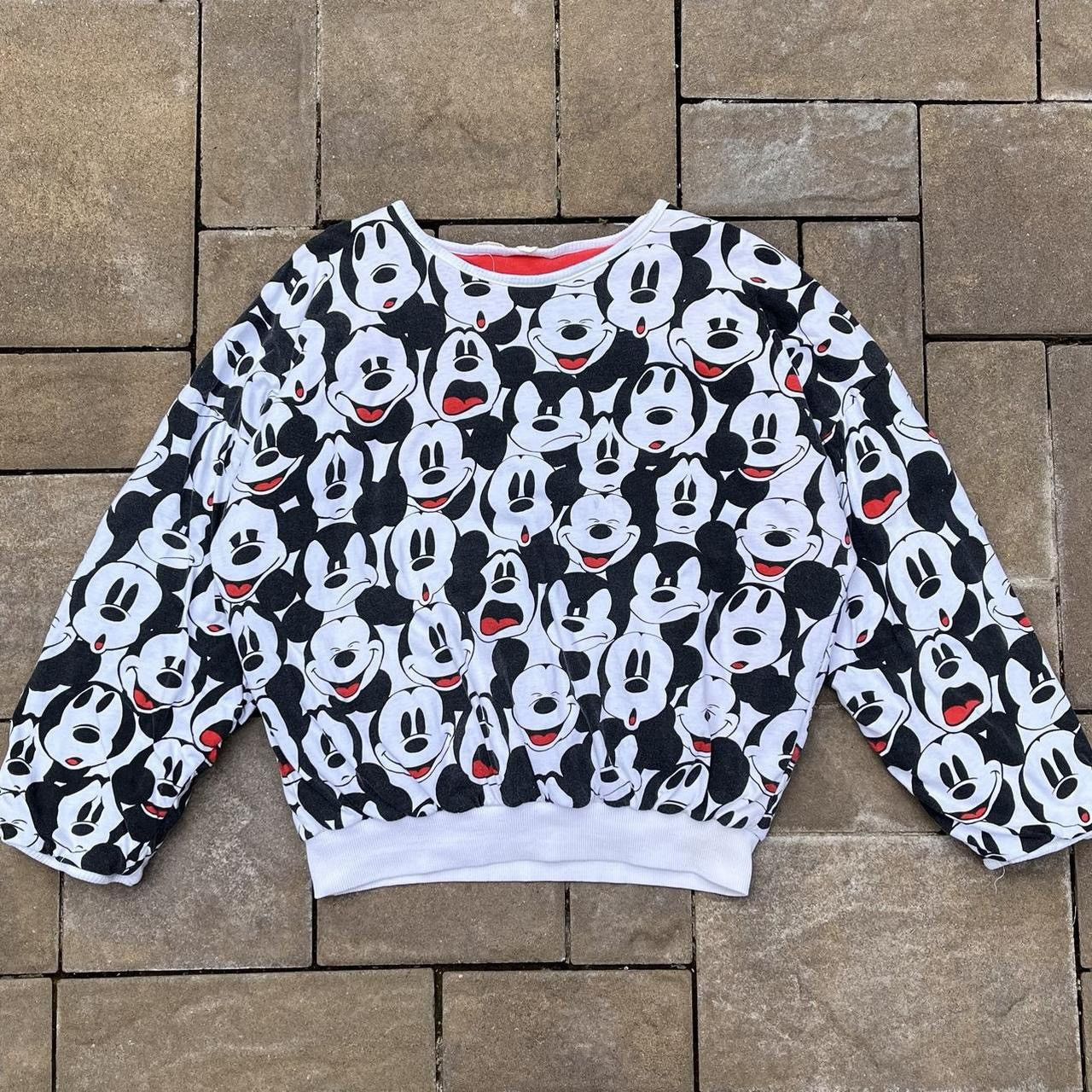 Disney × Mickey Mouse × Vintage Vintage 90s Mickey & Co Disney Mickey Mouse Sweatshirt Size US L / EU 52-54 / 3 - 1 Thumbnail