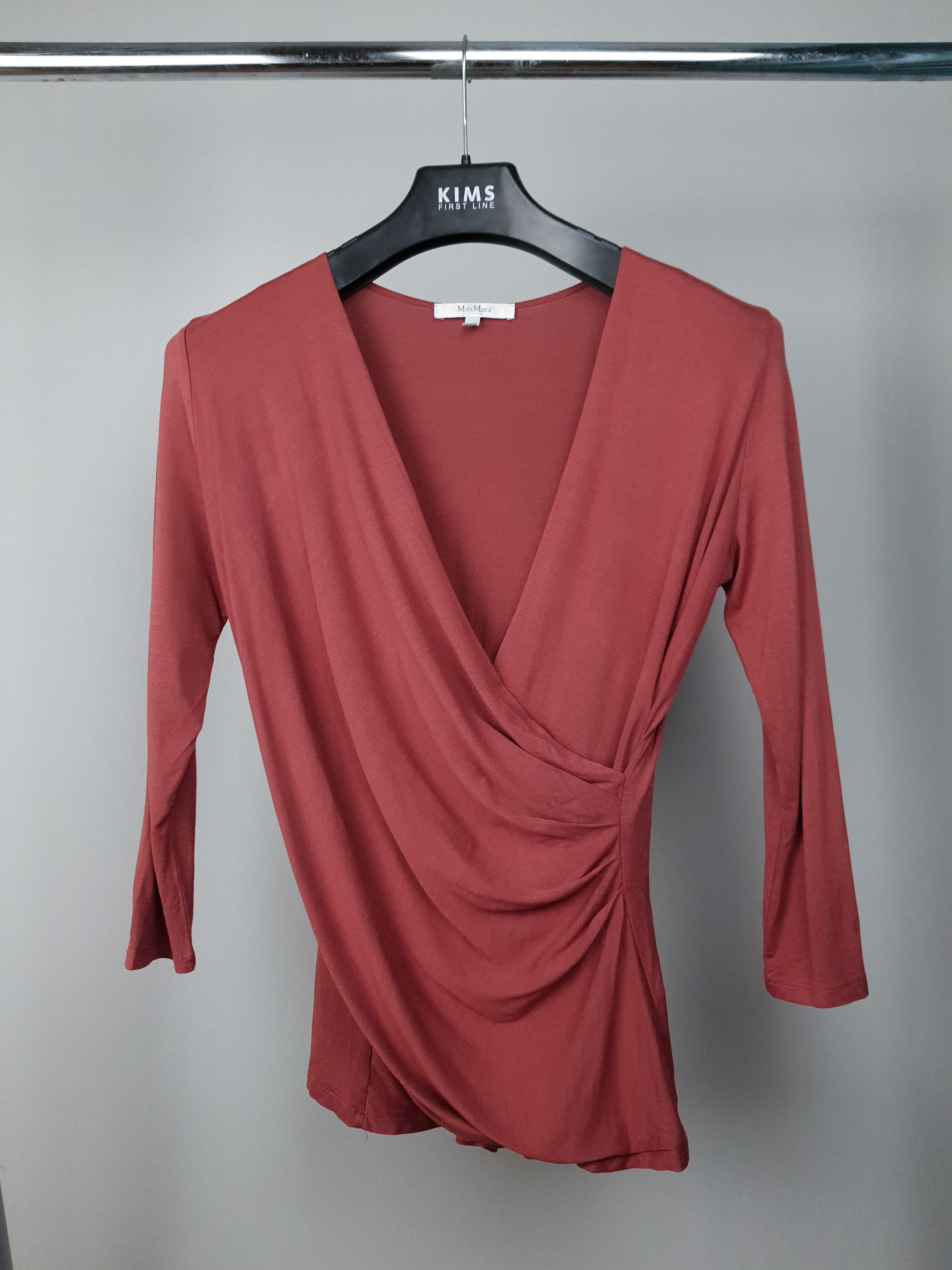 Japanese Brand × Max Mara RARE Max Mara ONLY FOR JAPAN Catwalk V Neck Dress Size M / US 6-8 / IT 42-44 - 2 Thumbnail