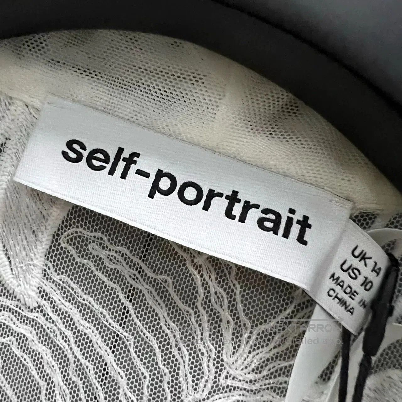 Self-Portrait Self-Portrait White Lace Bathrobe. Size ONE SIZE - 2 Thumbnail
