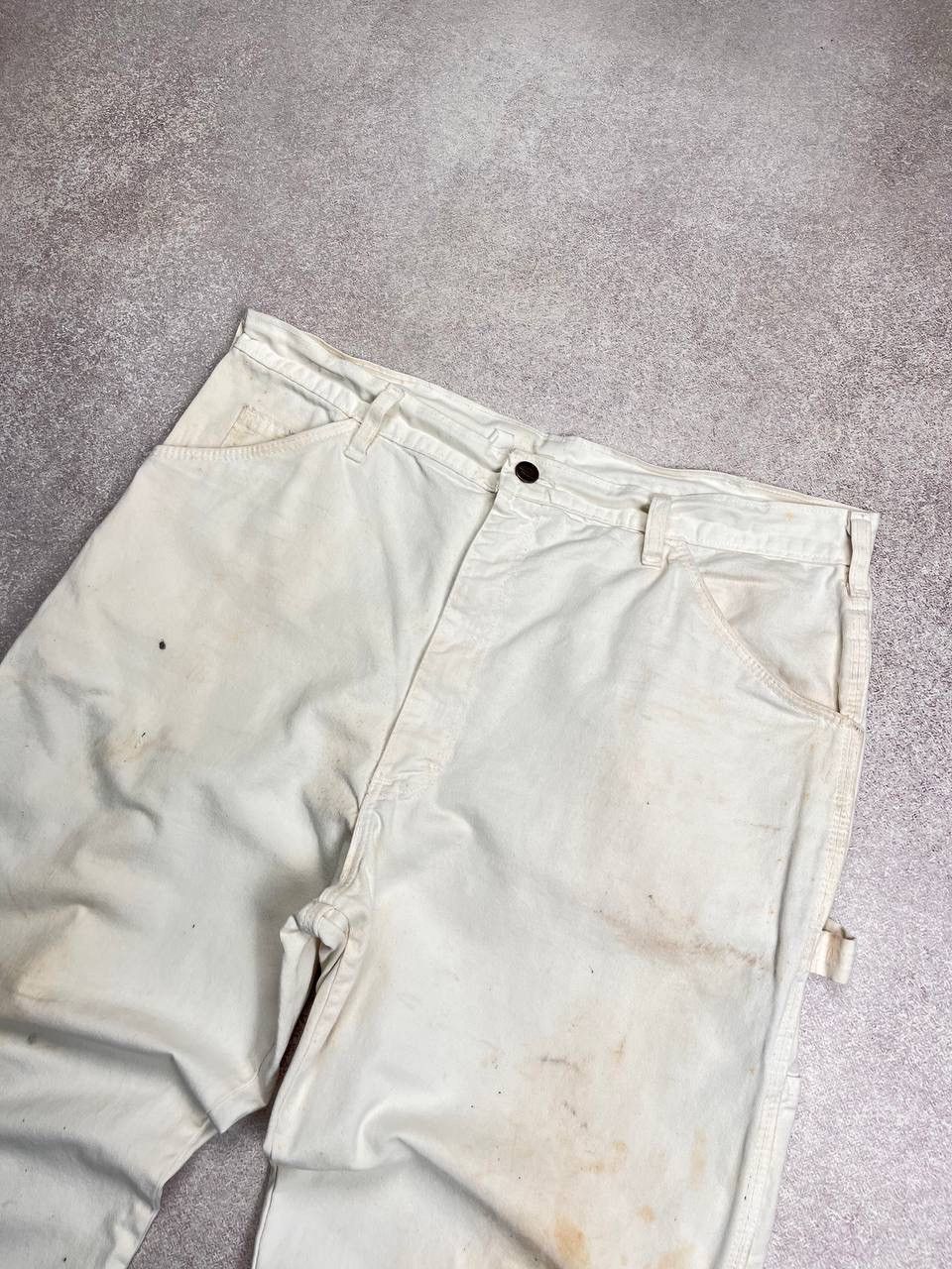 Dickies Vintage Dickies Baggy Workwear White Pants Y2K 38x32 Size US 38 / EU 54 - 4 Thumbnail