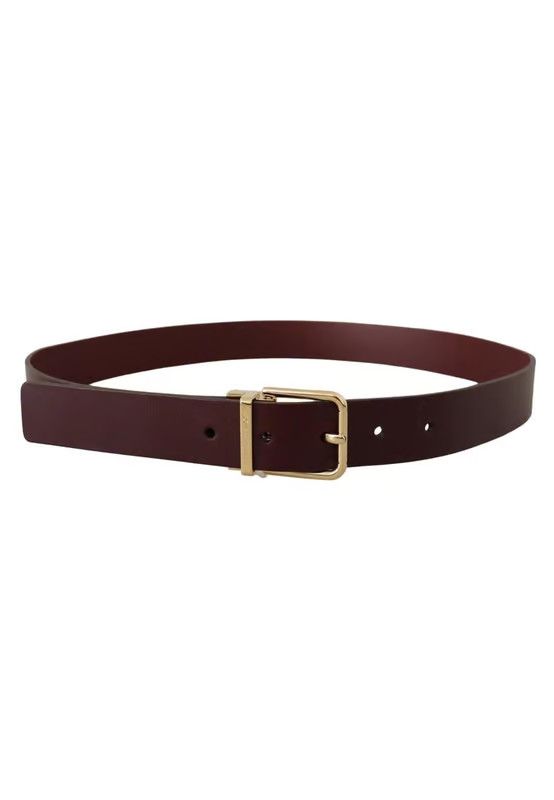 Dolce & Gabbana o1y1224 Size : 36 / Leather Belt in Brown Size 36 - 1 Thumbnail