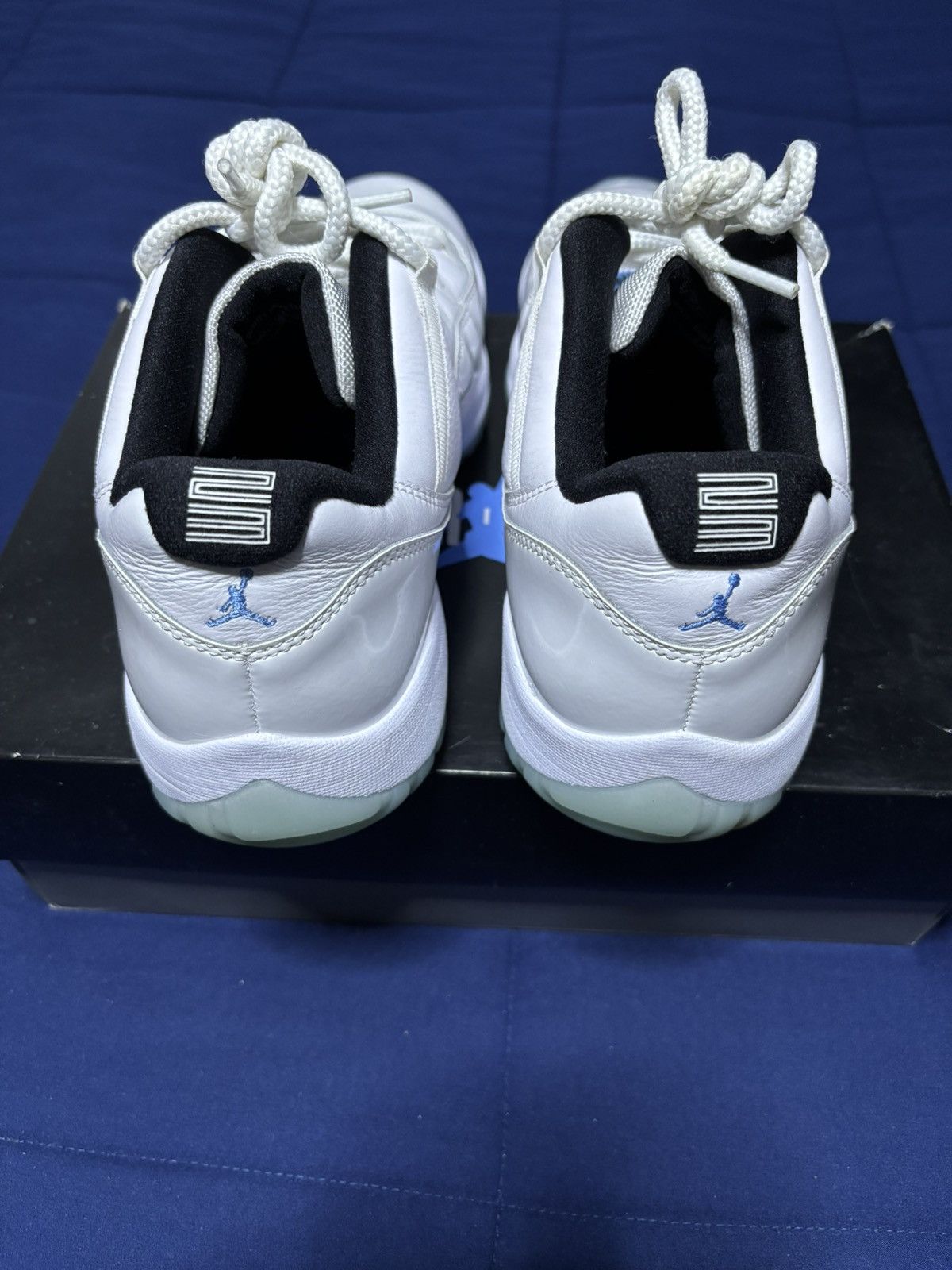 Jordan Brand Jordan 11 Retro Low Legend Blue 2021 Size 11.5 Size US 11.5 / EU 44-45 - 4 Thumbnail