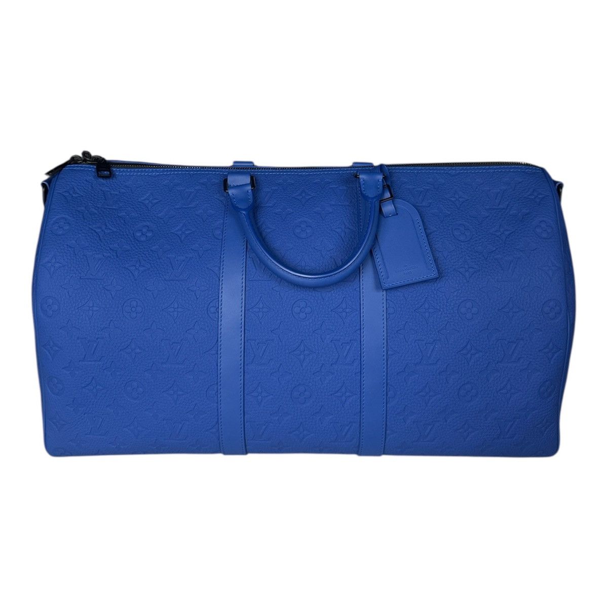 Louis Vuitton *RARE* Louis Vuitton Keepall Bandouliere 50 Racing Blue Size ONE SIZE - 2 Thumbnail