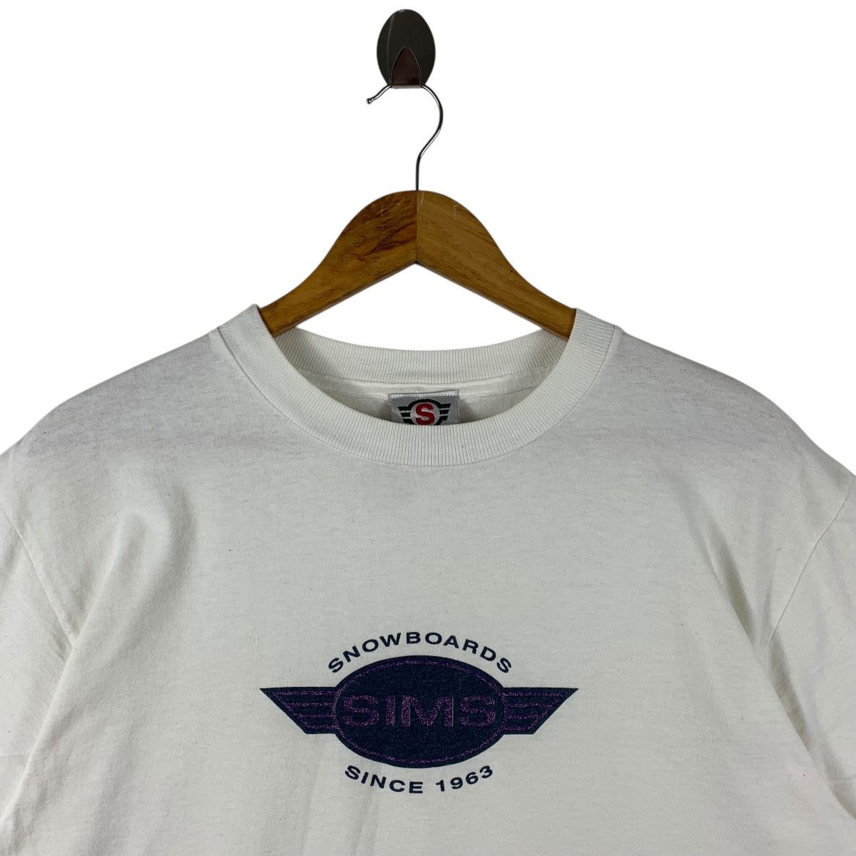 Other Vintage SIMS SNOWBOARD Big logo printed Size US M / EU 48-50 / 2 - 2 Thumbnail