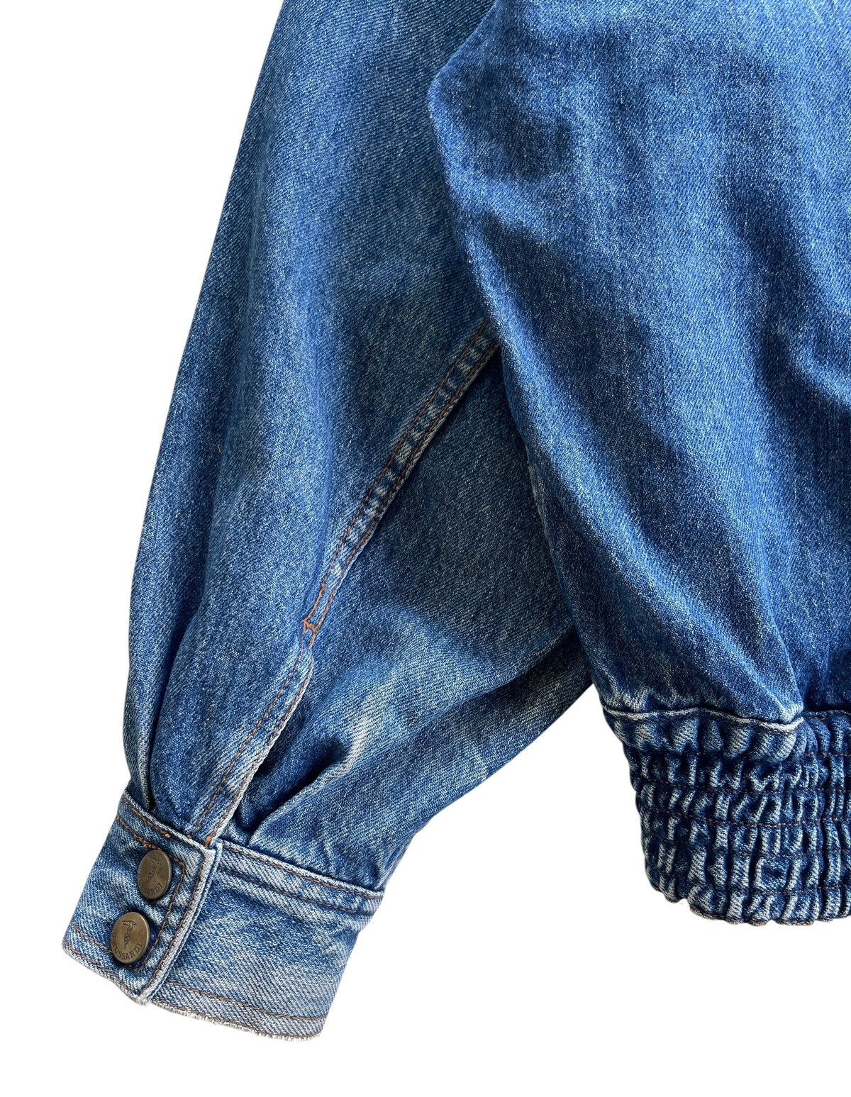 Trussardi Trussardi Denim Bomber Jacket Size US L / EU 52-54 / 3 - 12 Thumbnail