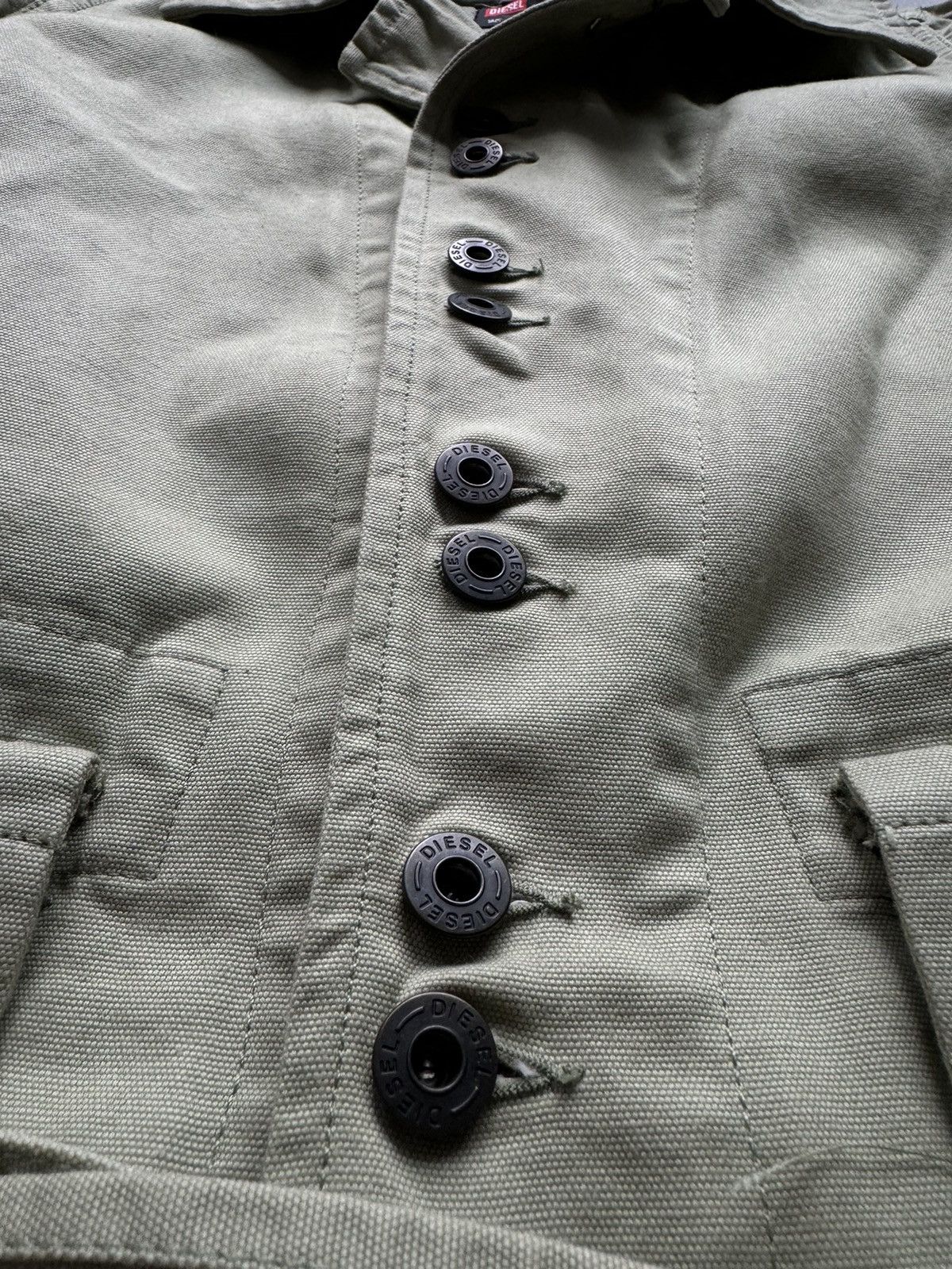 Diesel Vintage Diesel Coat Womens Canvas Trench archive avant garde Size M / US 6-8 / IT 42-44 - 13 Thumbnail