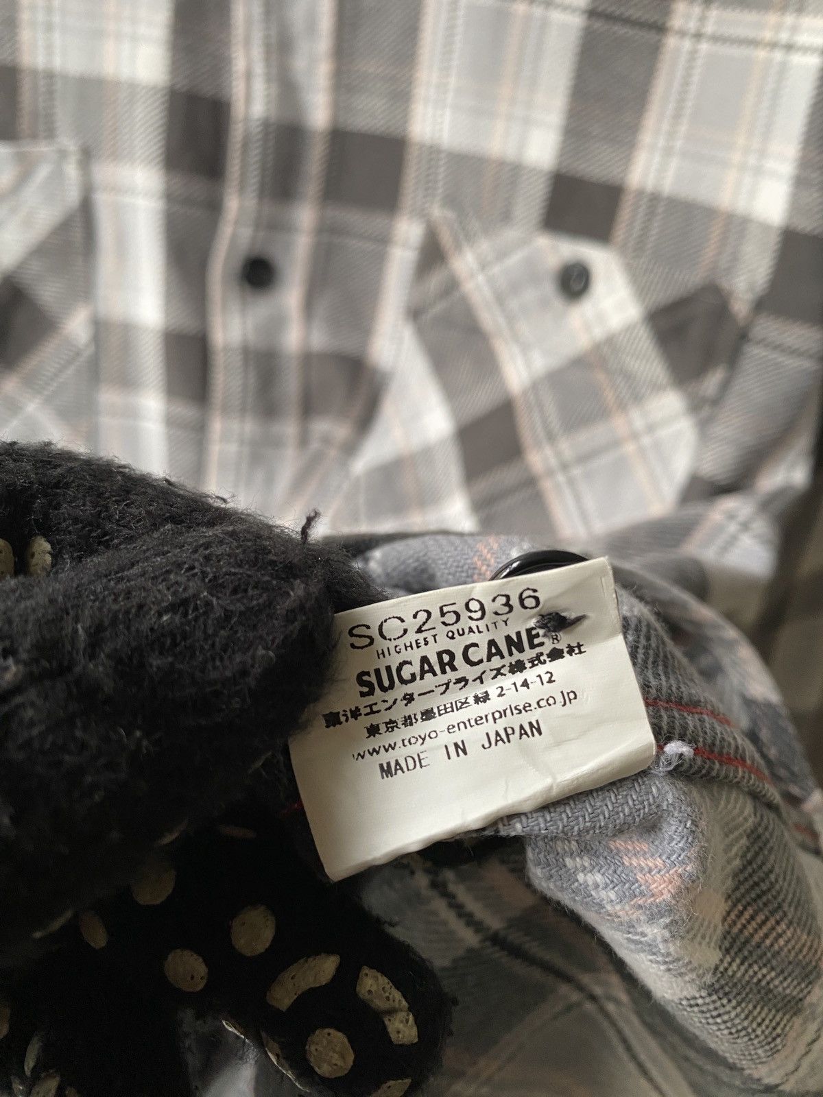 Sugar Cane Vintage Sugar Cane Japan Flannel Shirt Size US L / EU 52-54 / 3 - 16 Thumbnail