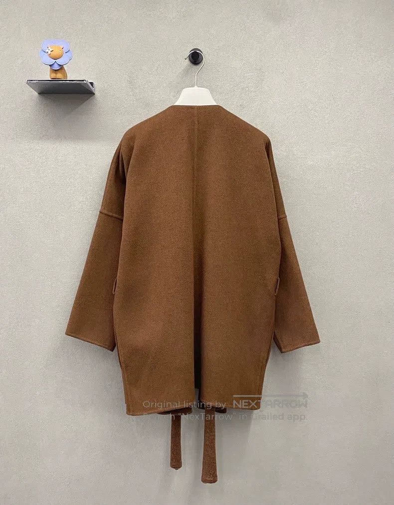 Hermes Hermes Camel Coat Jacket Size XXS / US 00 / IT 34 - 3 Thumbnail