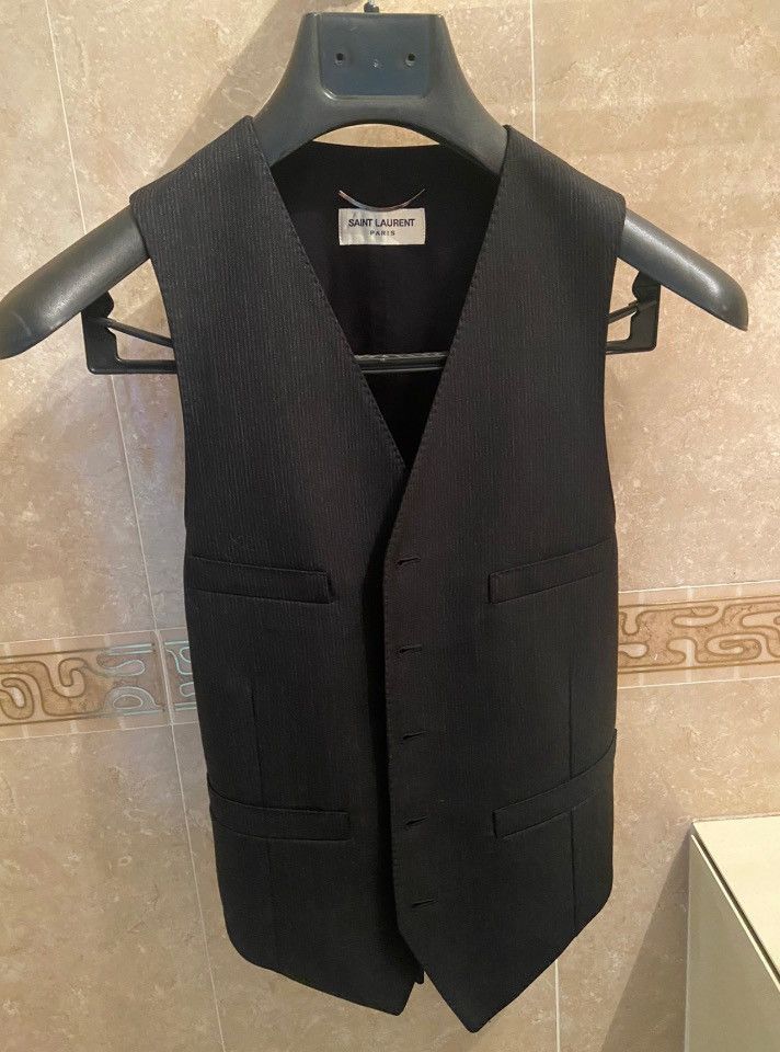 Saint Laurent fourpocket suit vest DMC