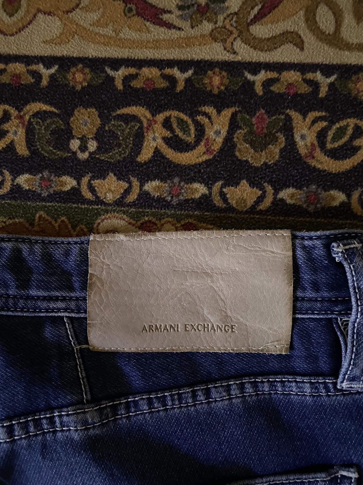 Armani Exchange × Designer × Vintage Armani Exchange Slim Fit Blue Denim Size US 32 / EU 48 - 6 Thumbnail