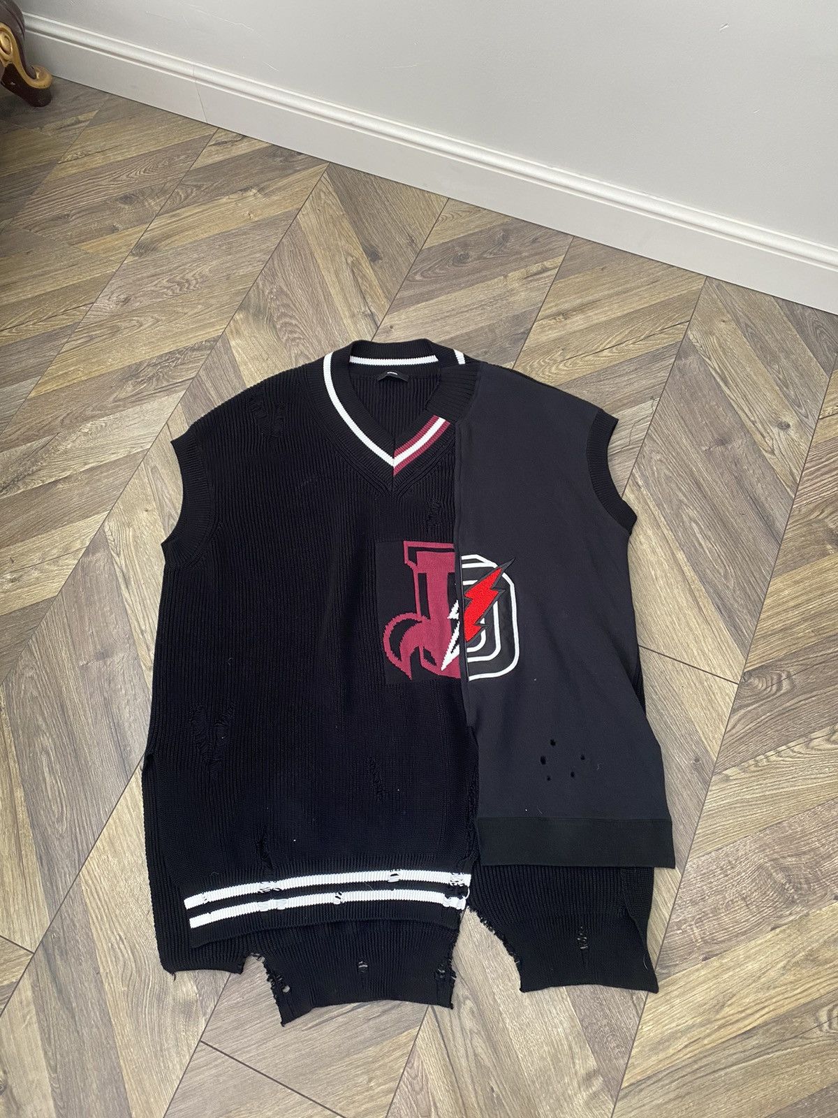 Diesel × Vintage Vintage Diesel Knit Vest Overknit Archival style Size S / US 4 / IT 40 - 3 Thumbnail