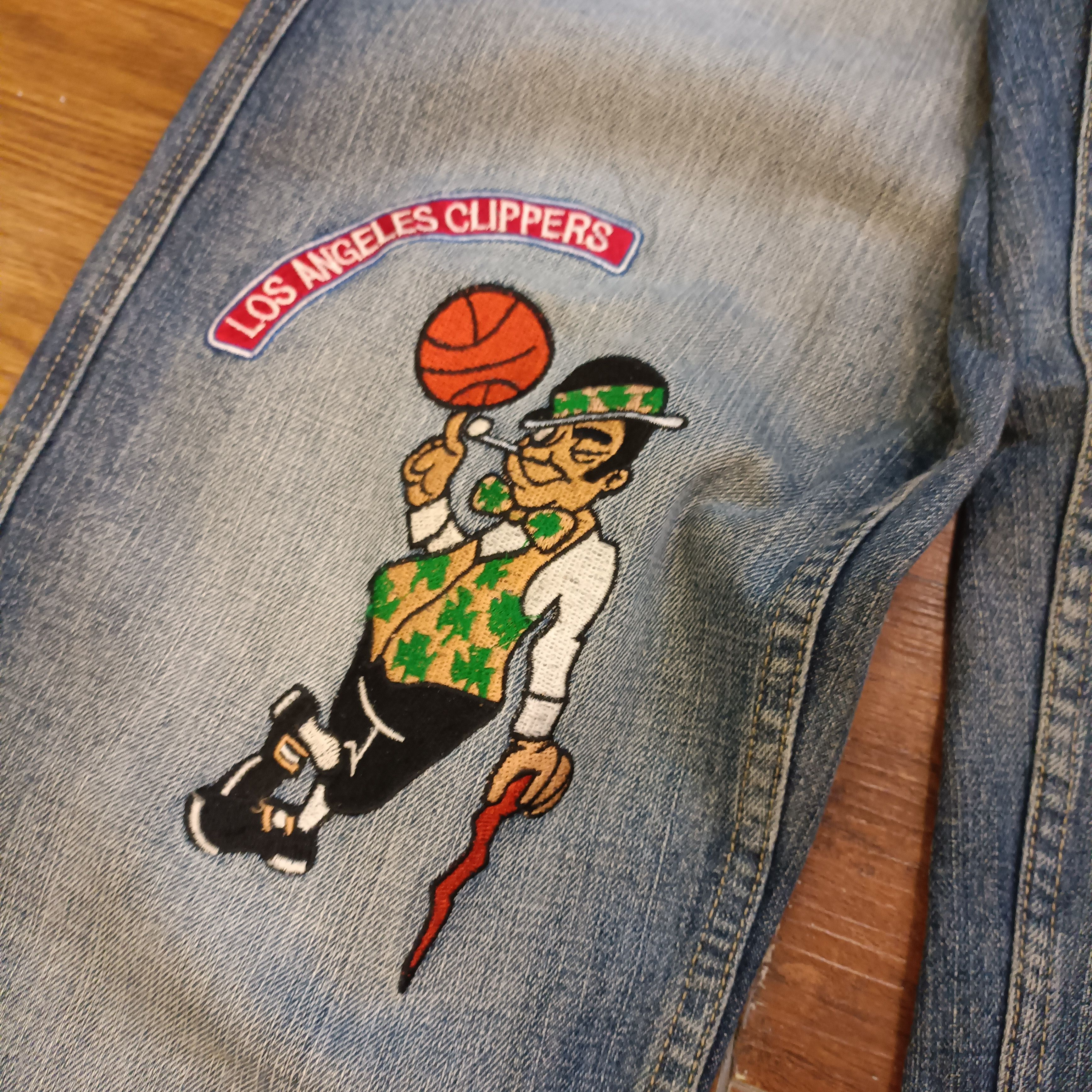 NBA NBA dianlao sport denim patch Team logo Size US 30 / EU 46 - 13 Thumbnail
