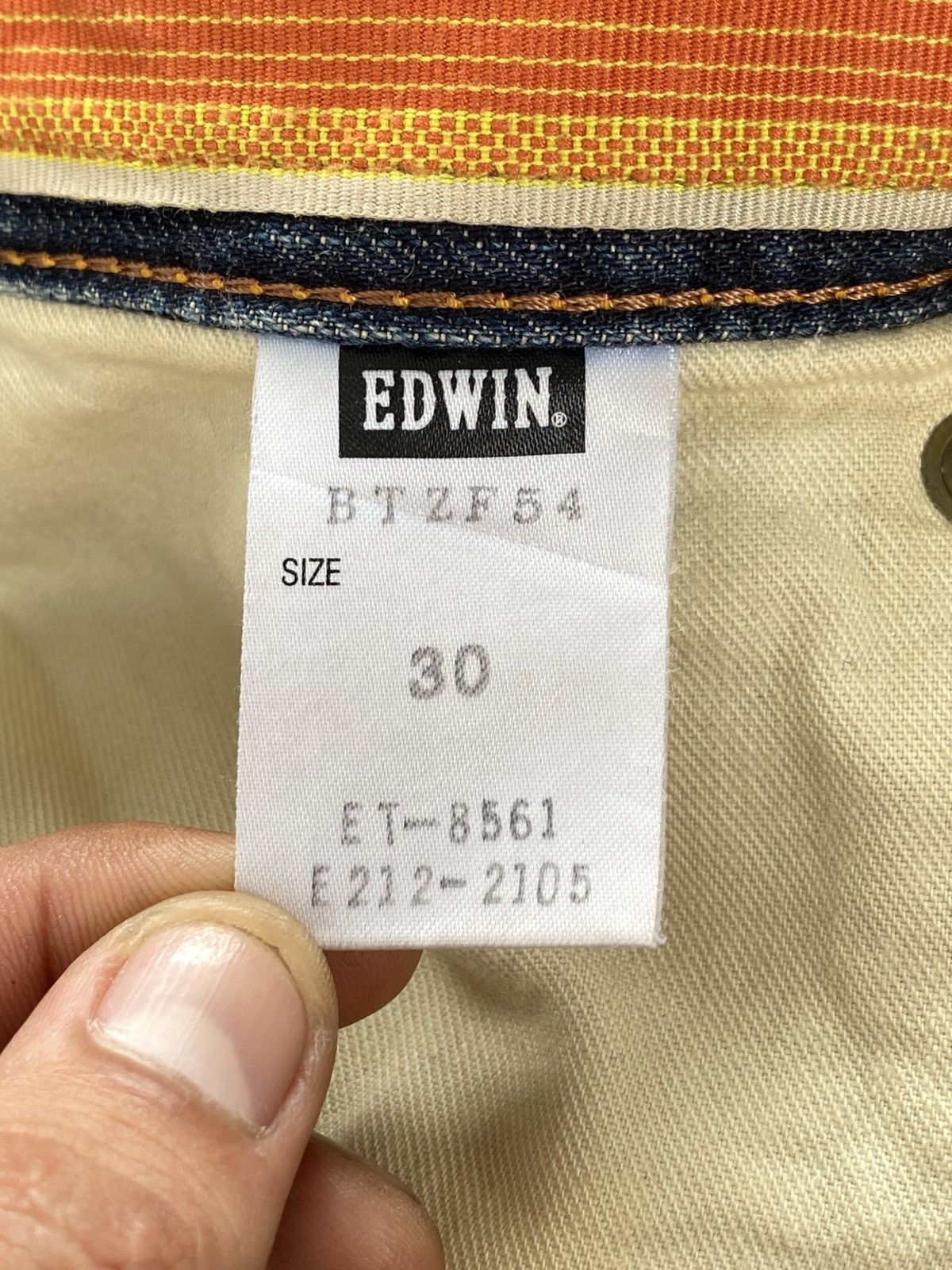 Vtg Edwin Blue Trip Flared Mud Wash Jeans 🇯🇵