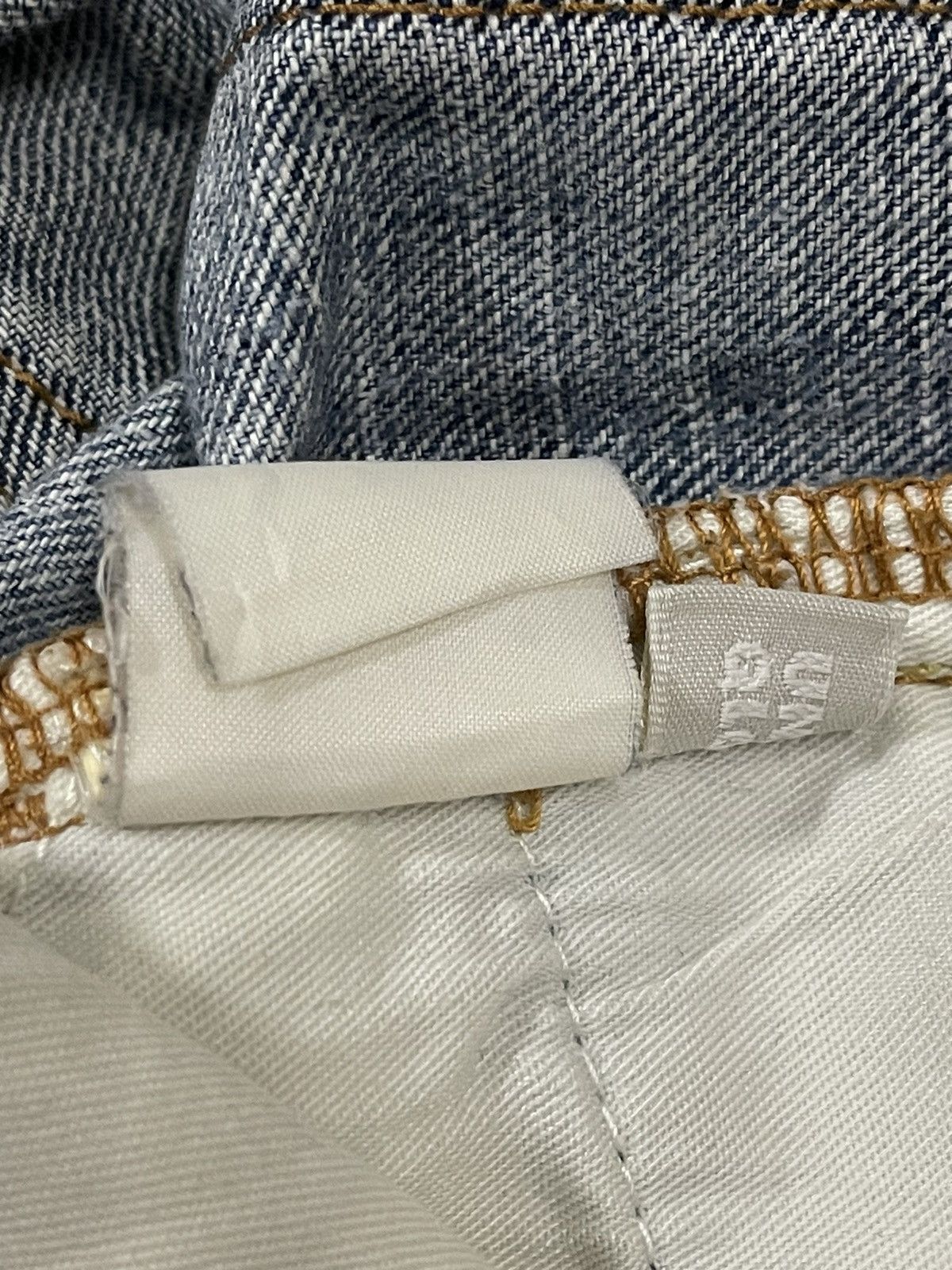 Uniqlo Vintage Japanese Uniqlo Blue Wash Distressed Loose Jeans Size US 32 / EU 48 - 9 Thumbnail