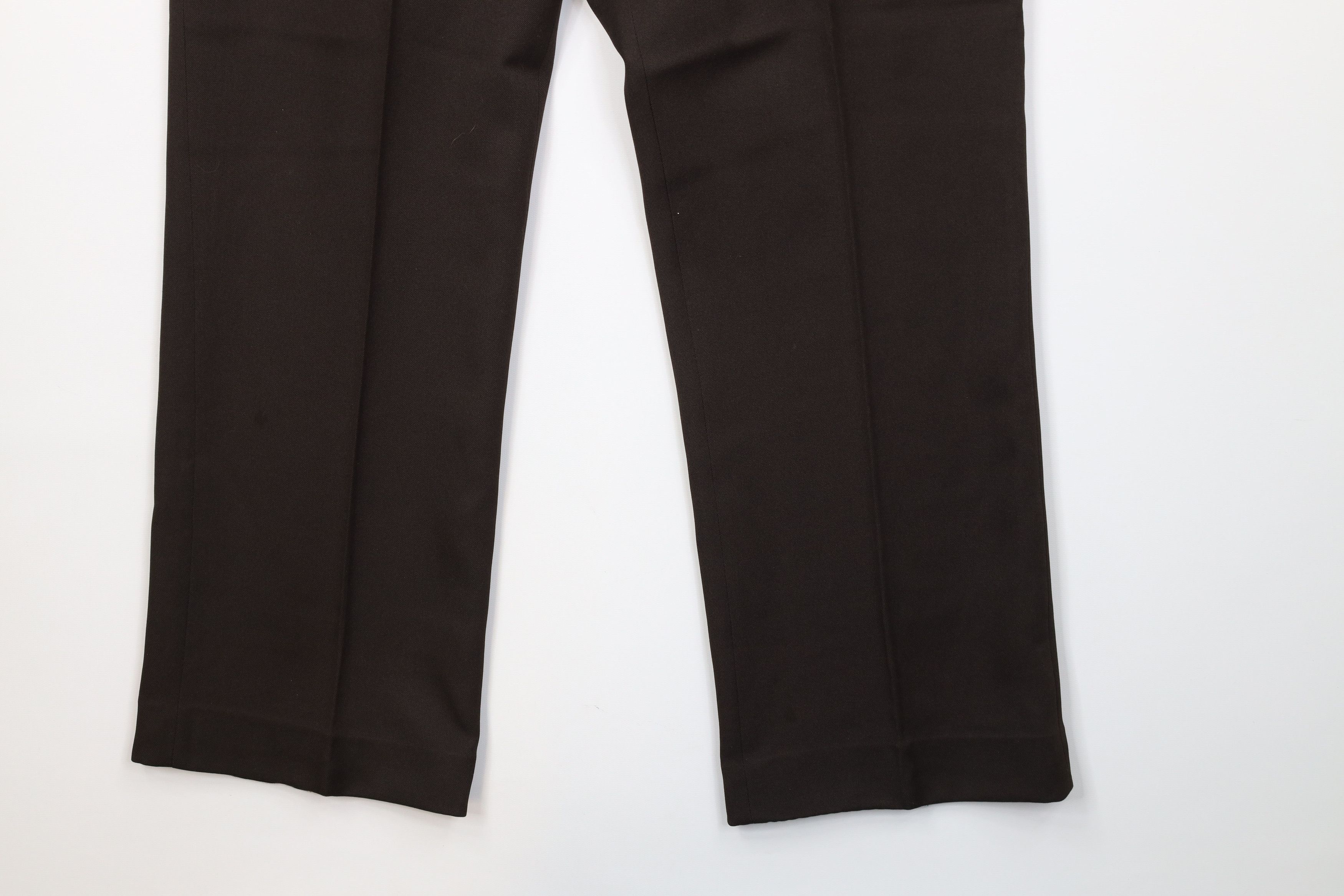 Vintage Vintage 70s Streetwear Flared Wide Leg Chino Pants Brown USA Size US 36 / EU 52 - 5 Thumbnail