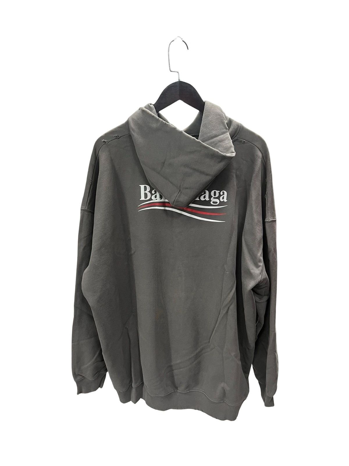 Balenciaga Balenciaga Political Campaign large-fit hoodie Size US S / EU 44-46 / 1 - 1 Thumbnail
