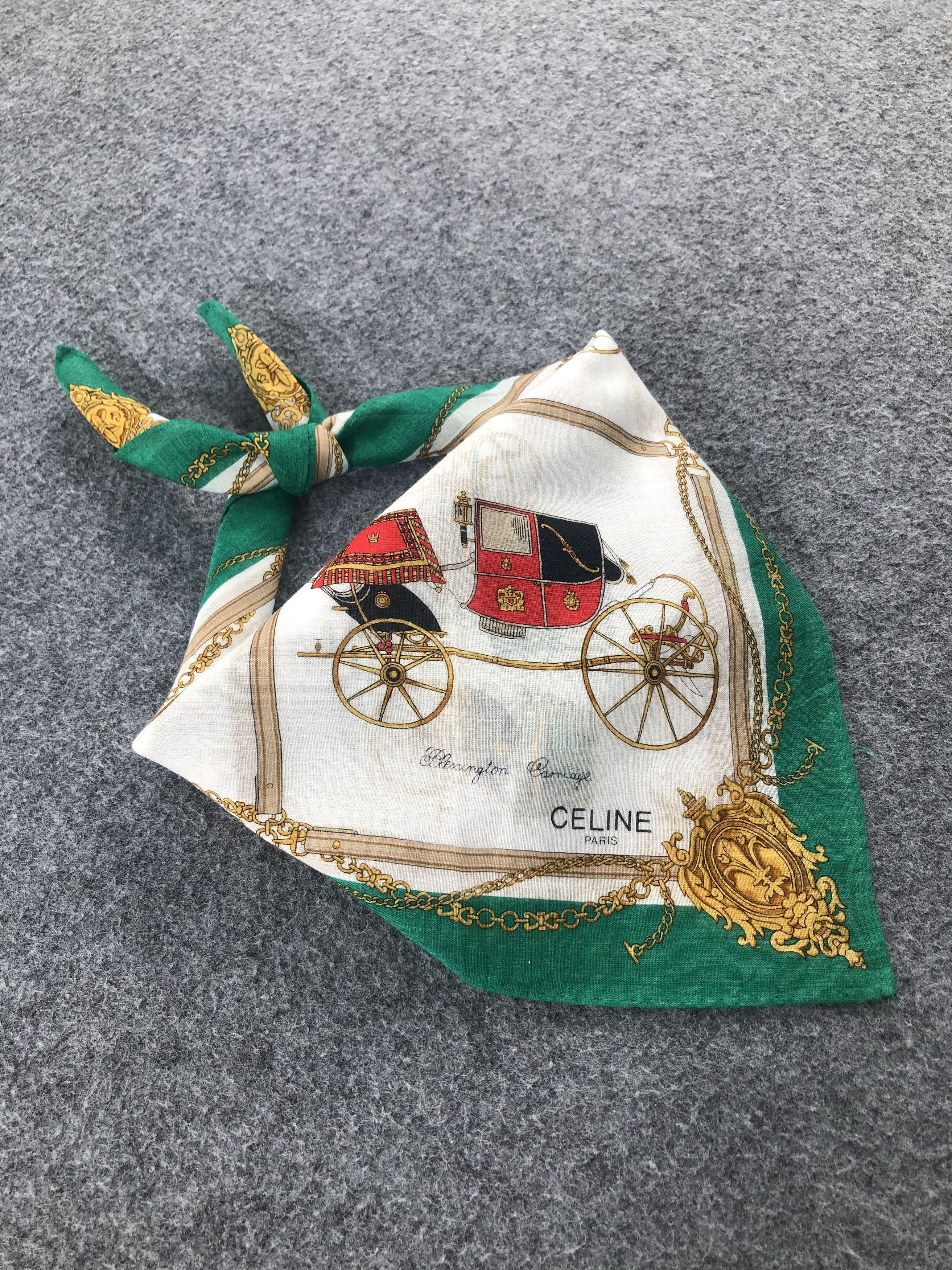 Celine Celine Handkerchief / Bandana / Neckerchief Size ONE SIZE - 2 Thumbnail