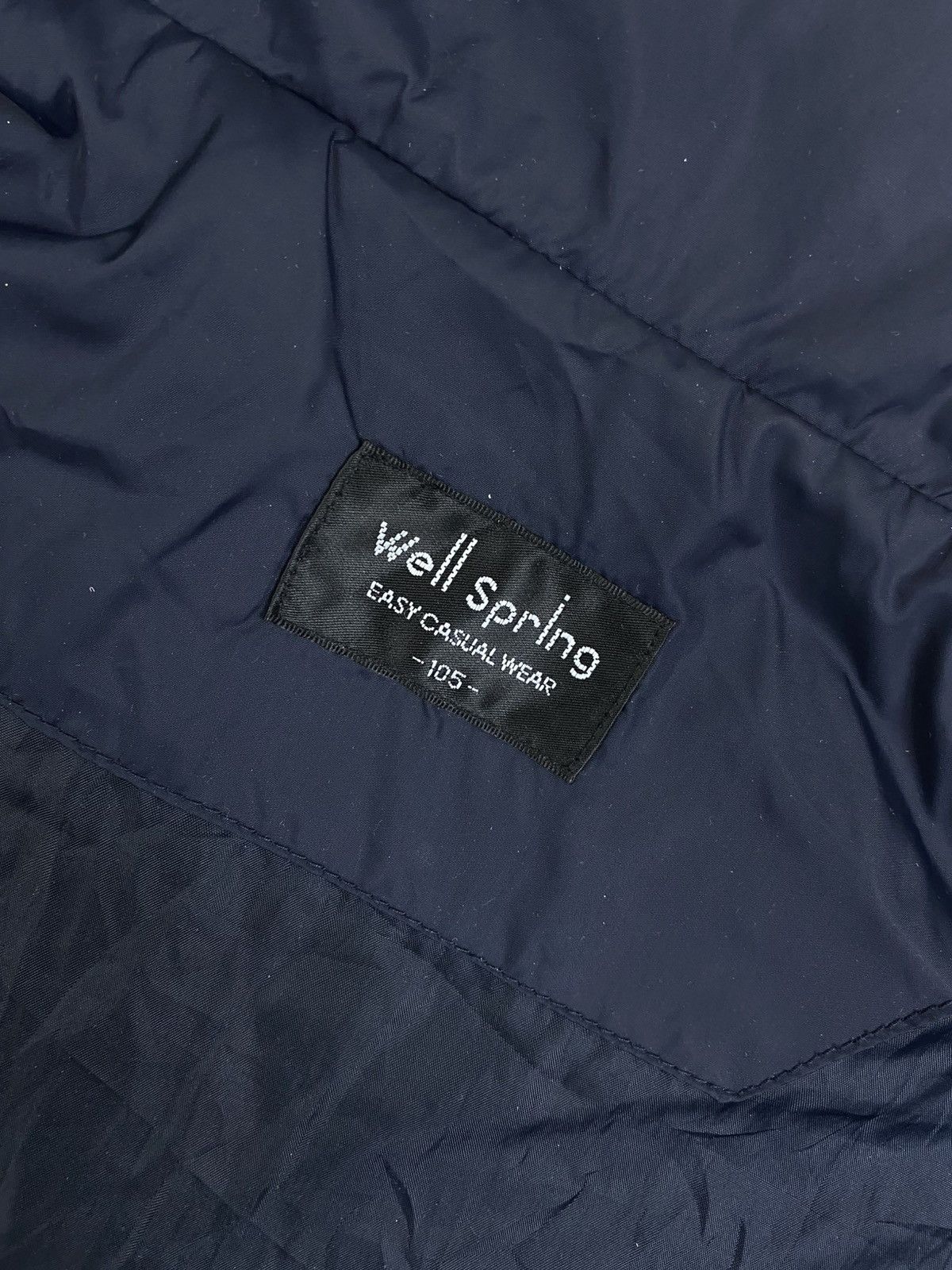 Japanese Brand Vintage Well Spring Casual Wear Navy Multi Zipper Jacket Size US M / EU 48-50 / 2 - 13 Thumbnail