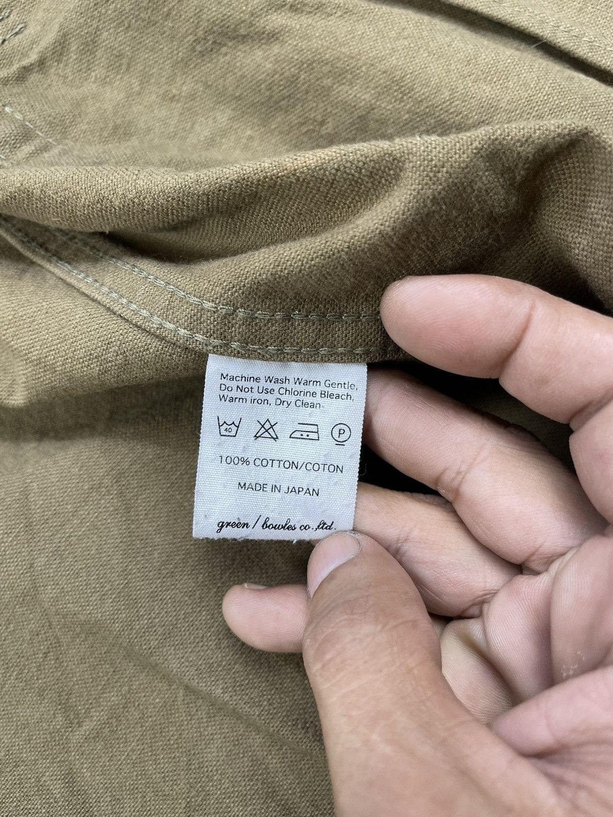Vintage Vintage Green Bowles Military Field Coat Jacket Size US XXS / EU 40 - 14 Thumbnail