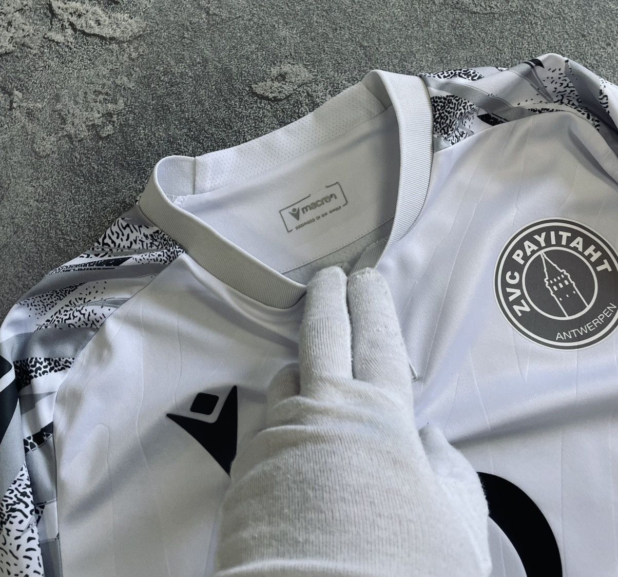 Macron Macron ZVC Payitaht ANTWERPEN #67 Match Issue Futsal Jersey Size US L / EU 52-54 / 3 - 12 Thumbnail