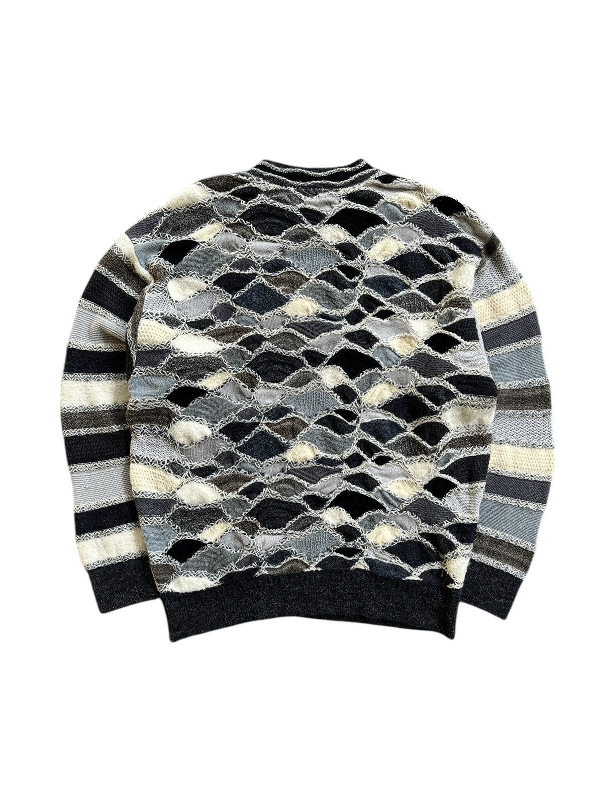 Japanese Brand Vintage 90s Dolce ‘Elegante” Cable Knit Sweater Size US XL / EU 56 / 4 - 2 Thumbnail
