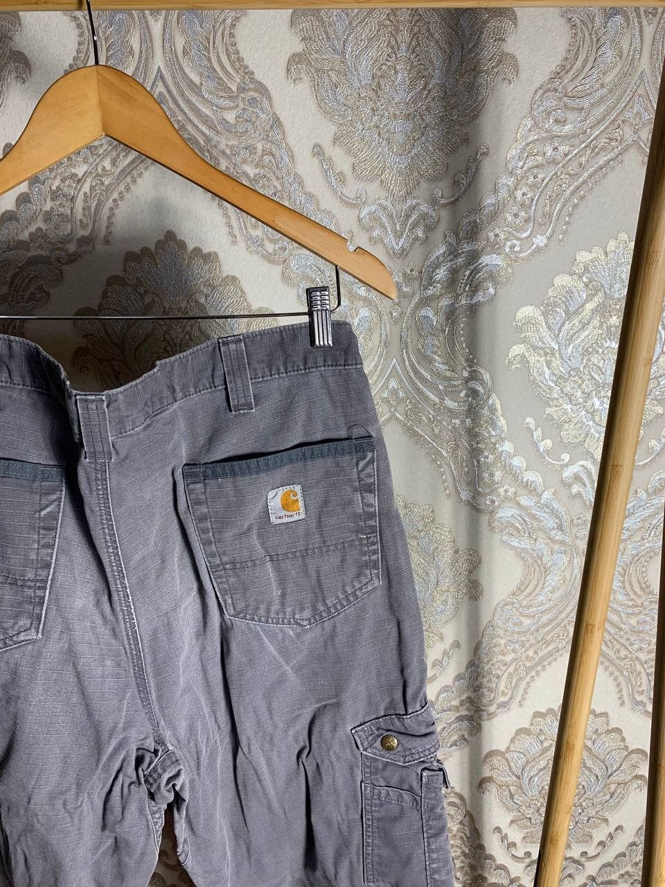 Carhartt × Vintage VERY RARE CARHARTT WORK IN PROGRESS PANTS DETROIT Y2K 90s Size US 36 / EU 52 - 11 Thumbnail