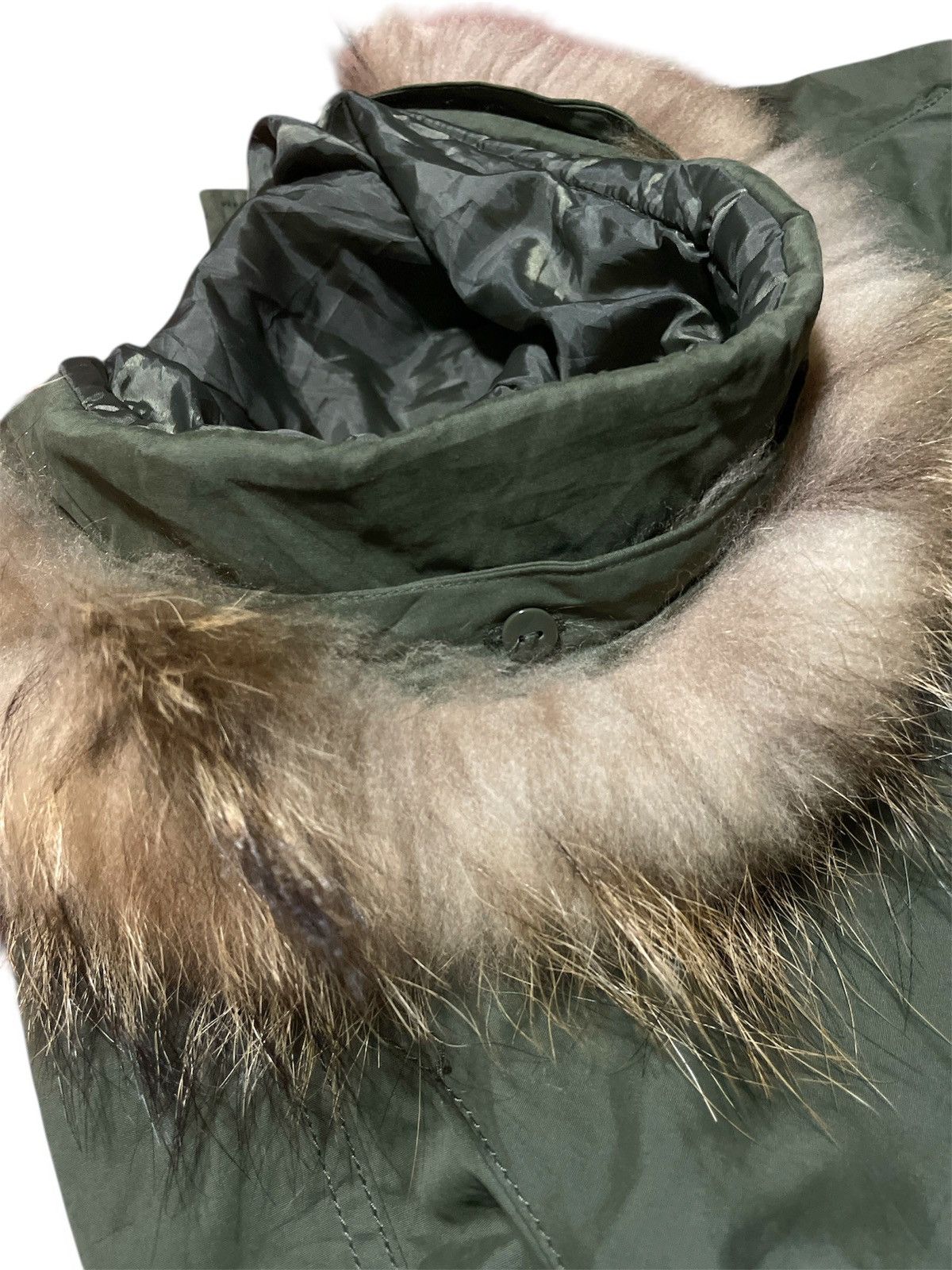 SLY SLY Fur Hooded Cargo Jacket Size US S / EU 44-46 / 1 - 14 Thumbnail