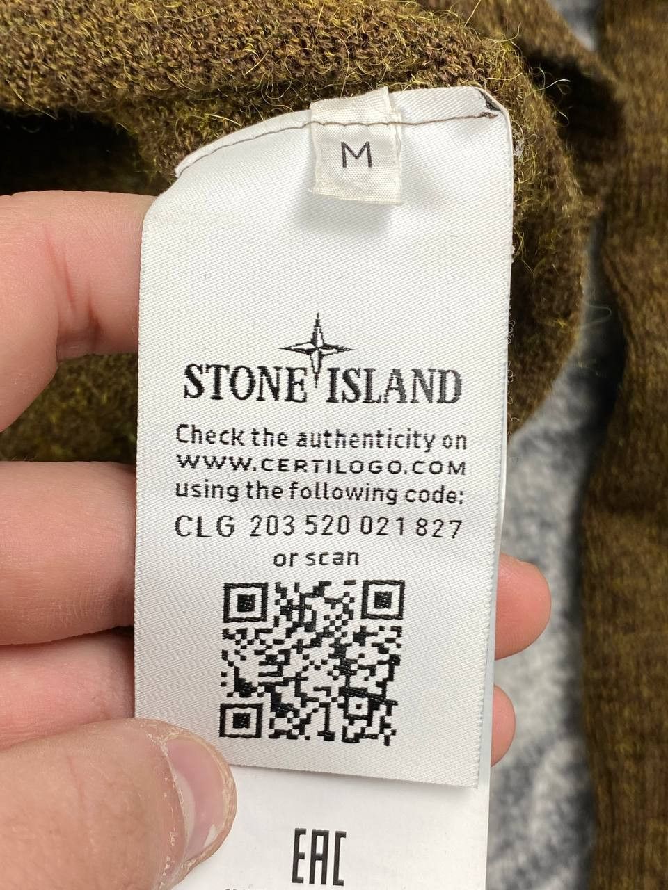Stone Island Stone Island Knit Wool Sweater Men Size M Green Size US M / EU 48-50 / 2 - 10 Thumbnail