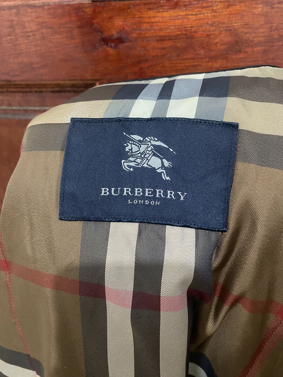 Burberry × Burberry Prorsum Vintage Burberry Black Nova Check Nylon Jacket Size US M / EU 48-50 / 2 - 6 Thumbnail
